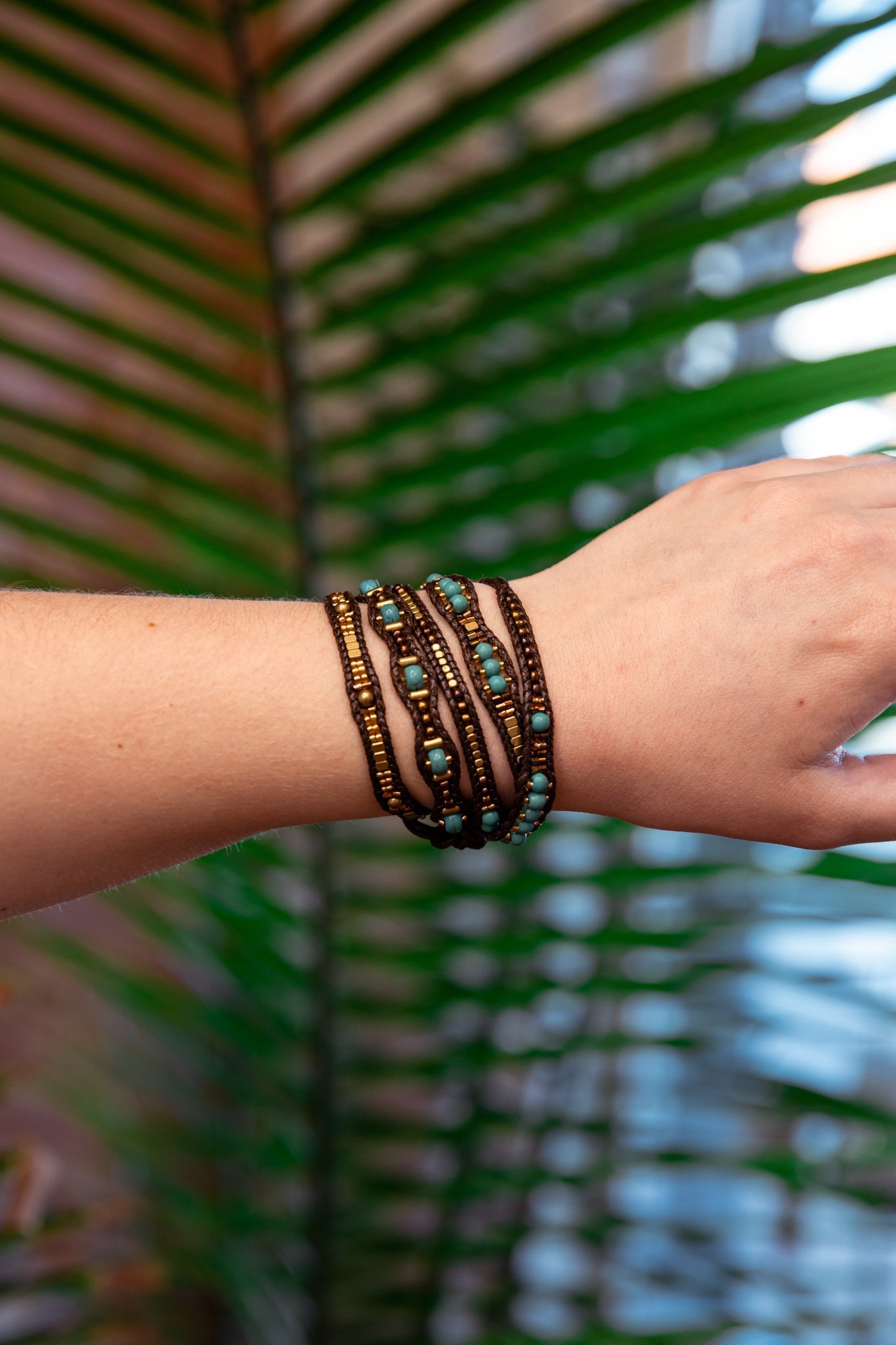 Tibetan 5x Wrap Bracelet