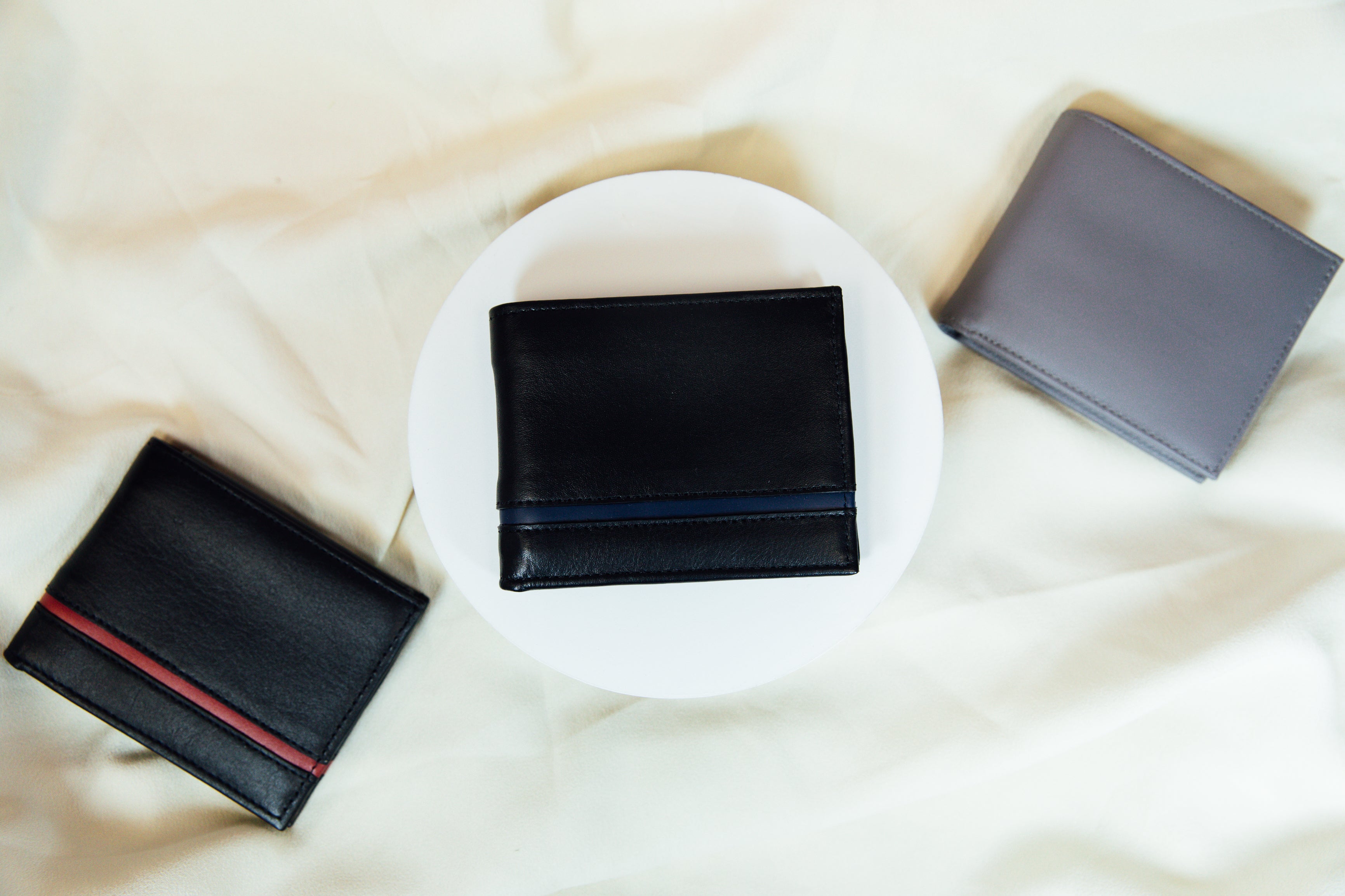 Carry-It-All Leather Bifold Wallet