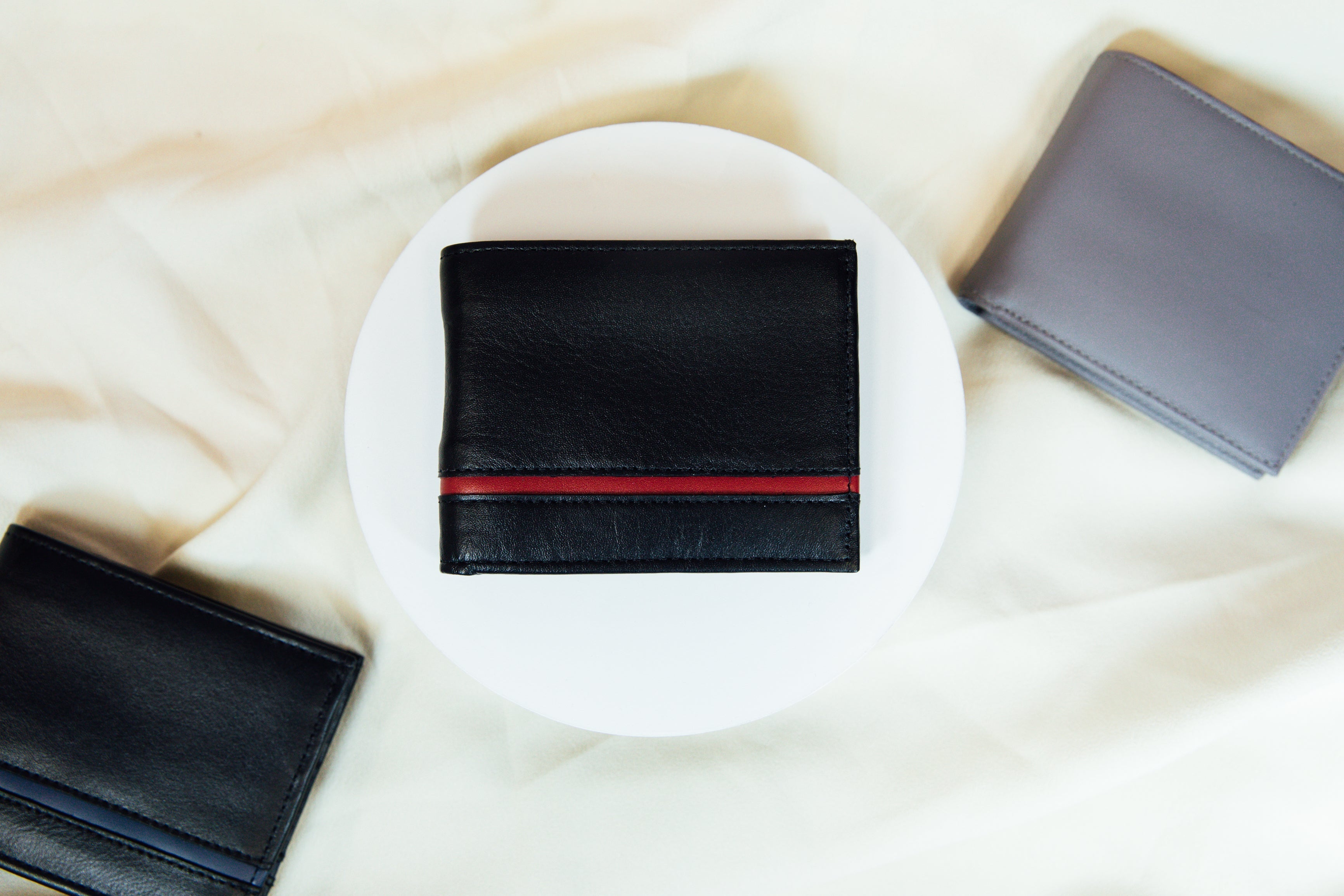 Carry-It-All Leather Bifold Wallet