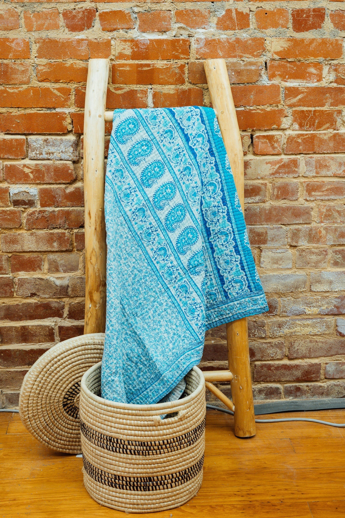 Kantha Baby Blanket