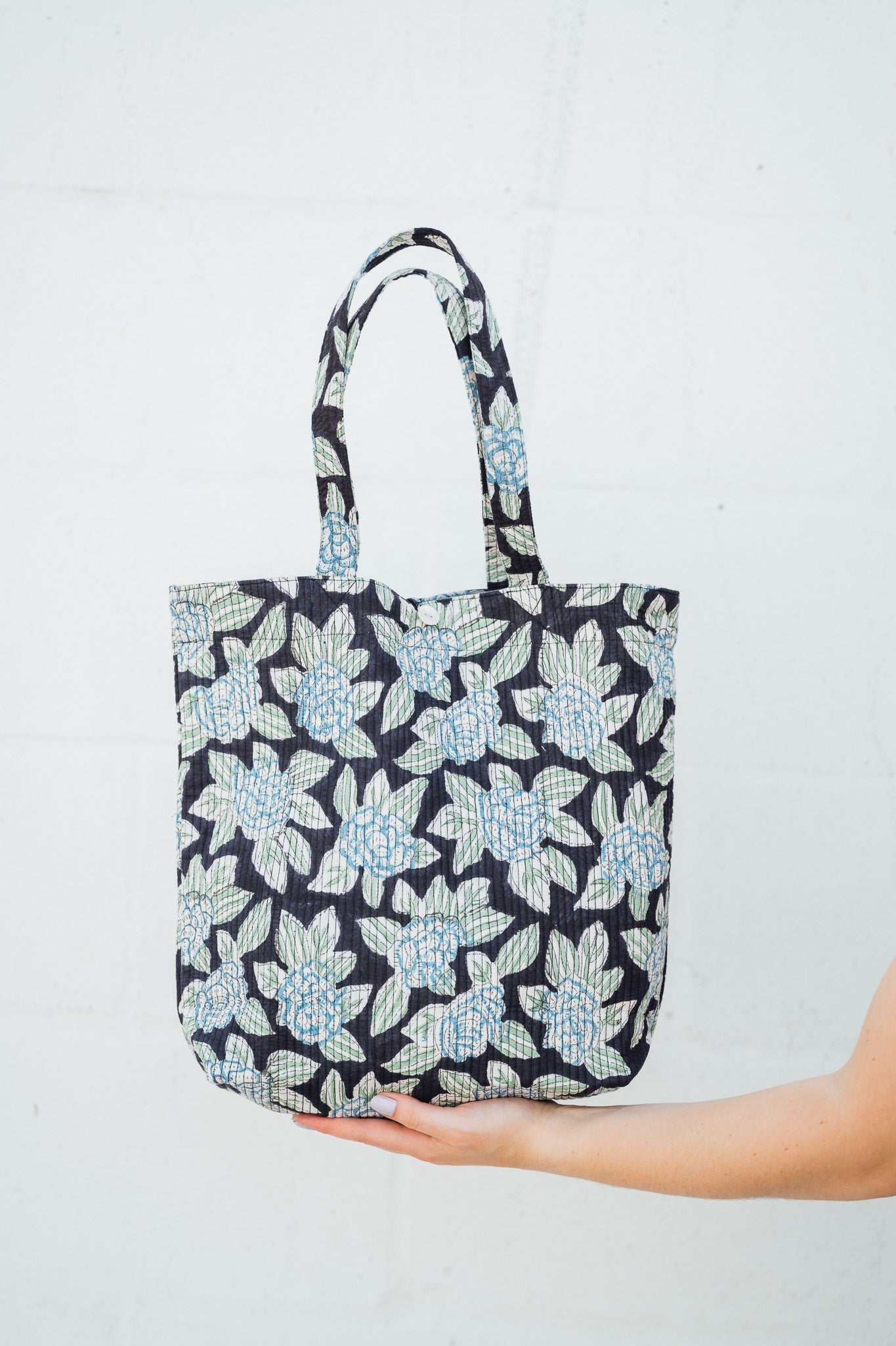 Boho Quilted Indian Tote