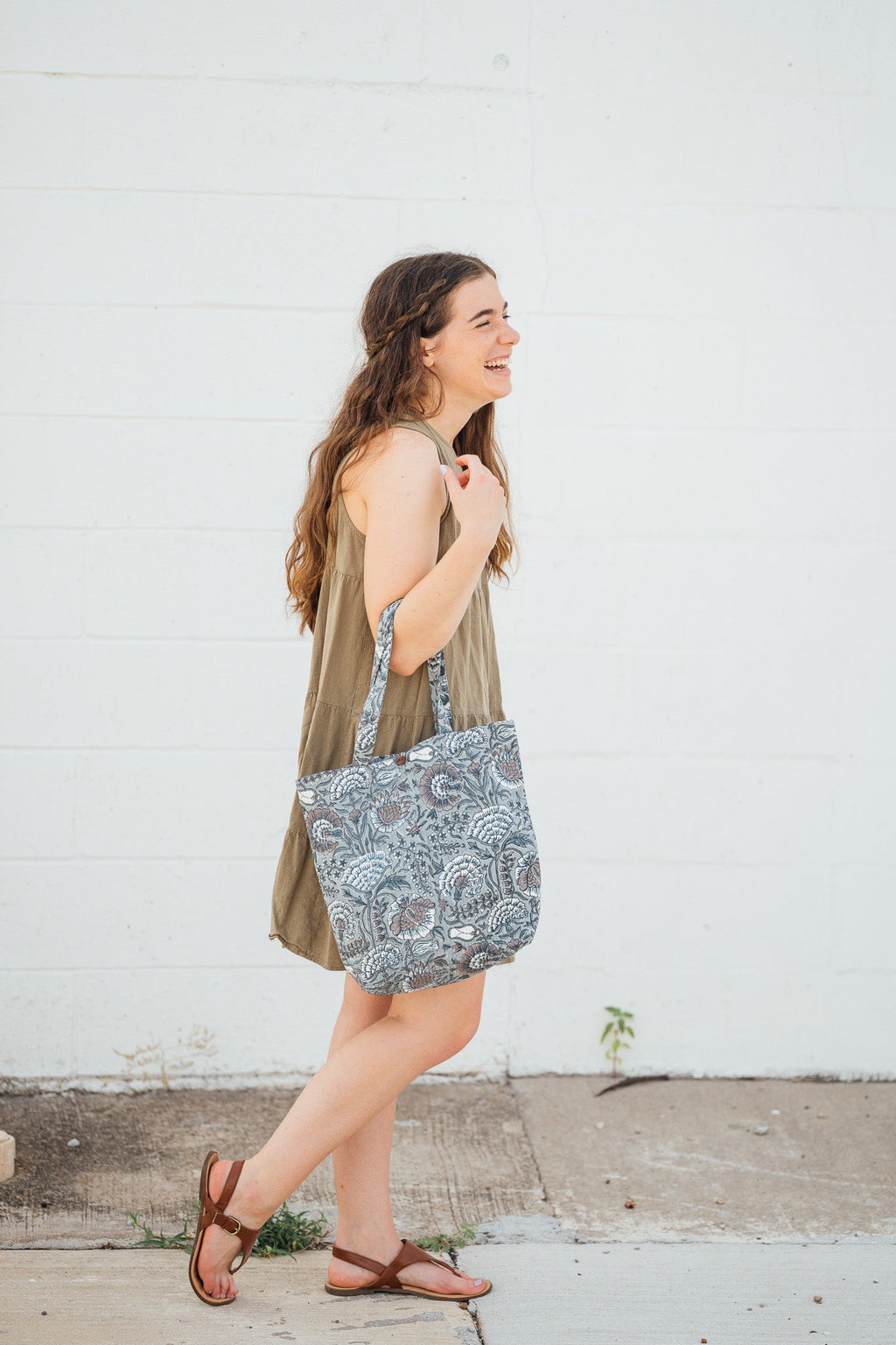 Boho Quilted Indian Tote