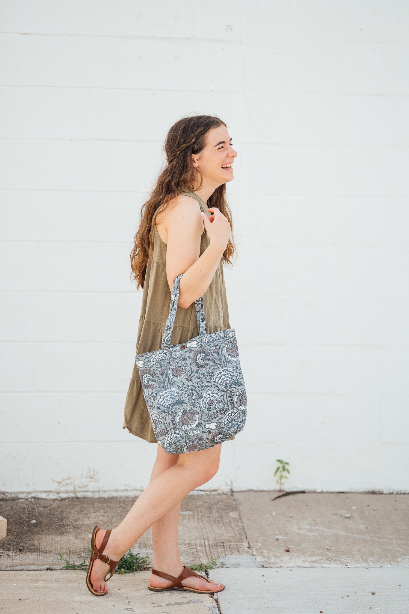 Boho Quilted Indian Tote