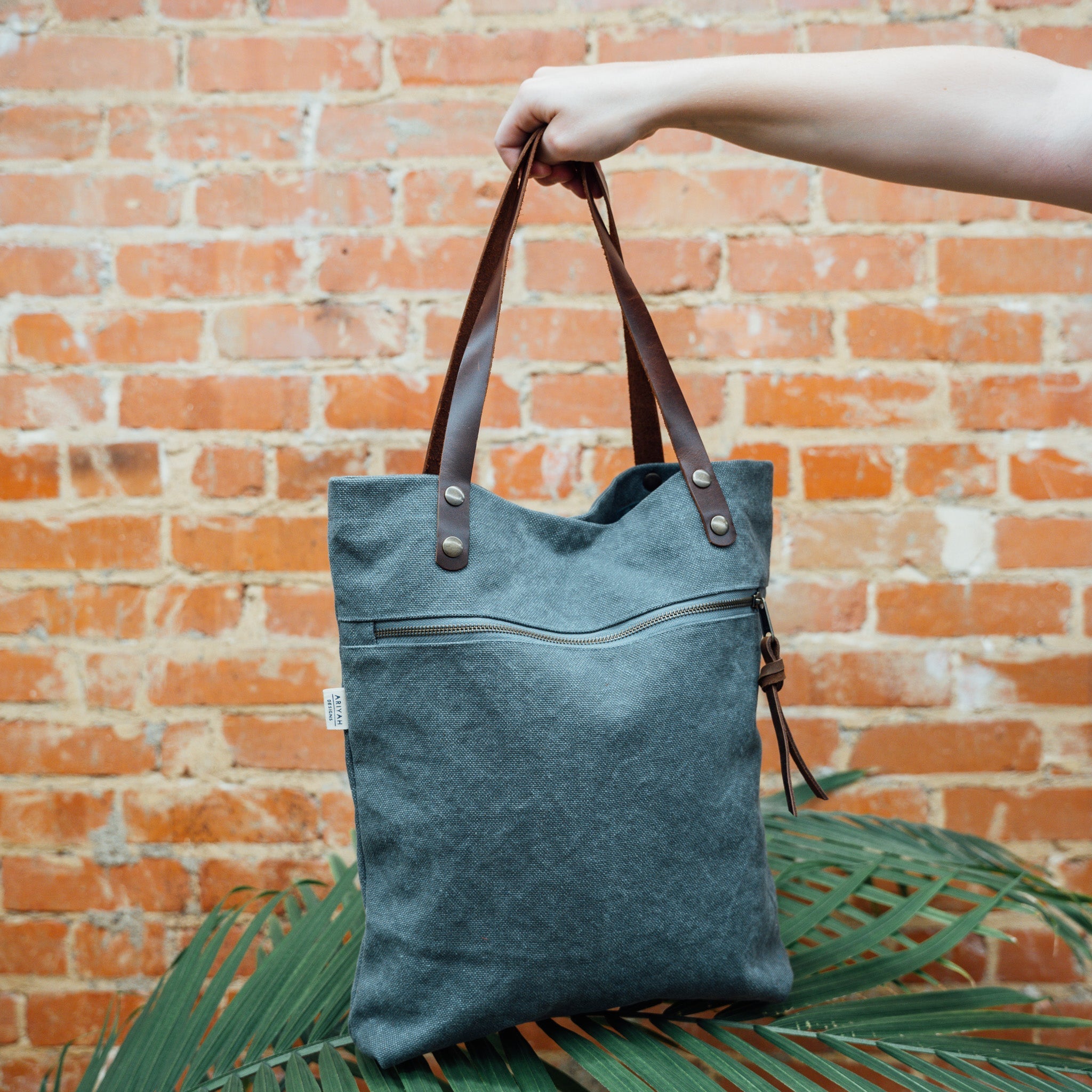 Thai Tote With Leather