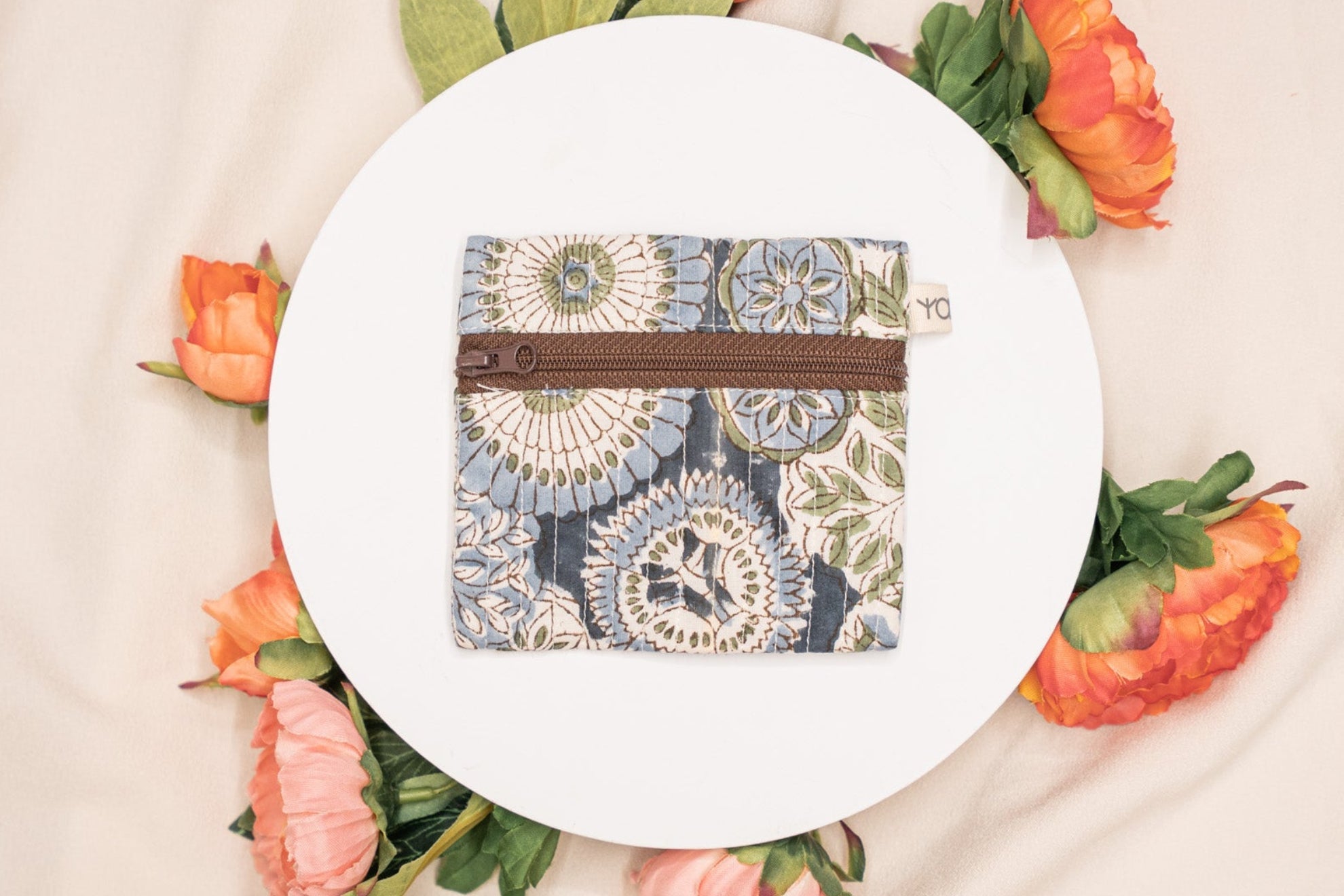 Block Printed Coin Purses