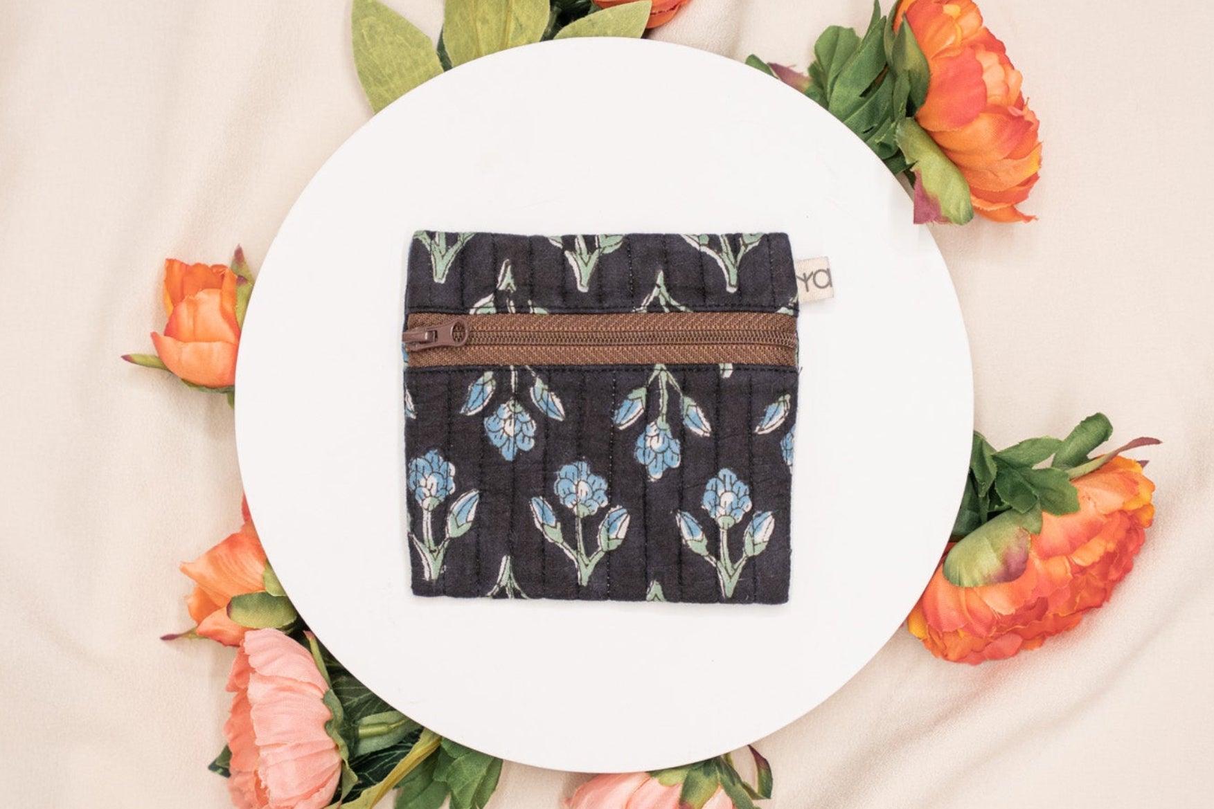 Block Printed Coin Purses