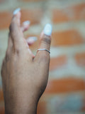 Geometric Silver Ring