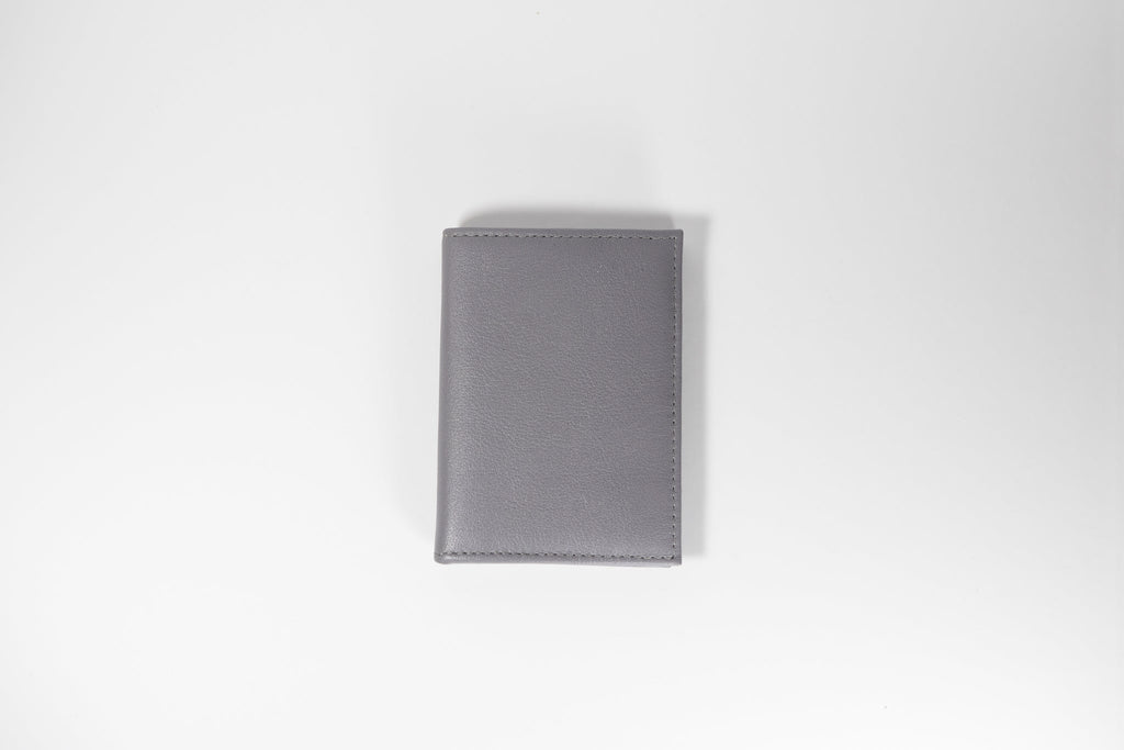 Slim Vertical Leather Wallet