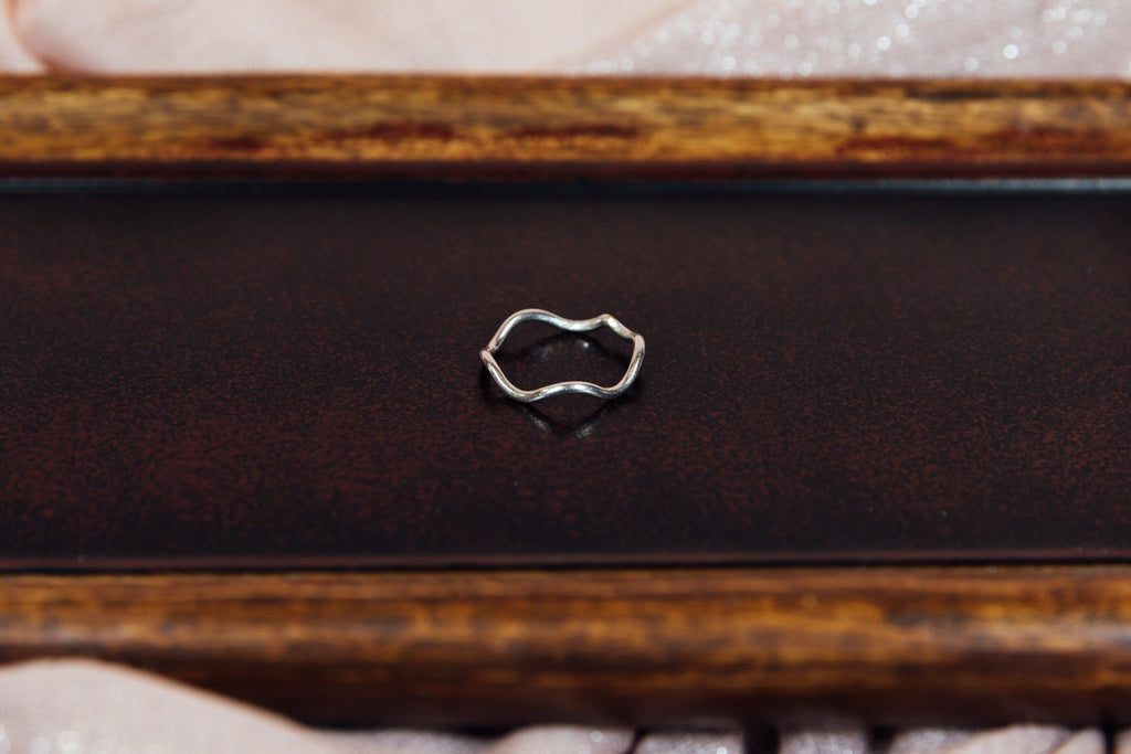 Groovy Silver Ring