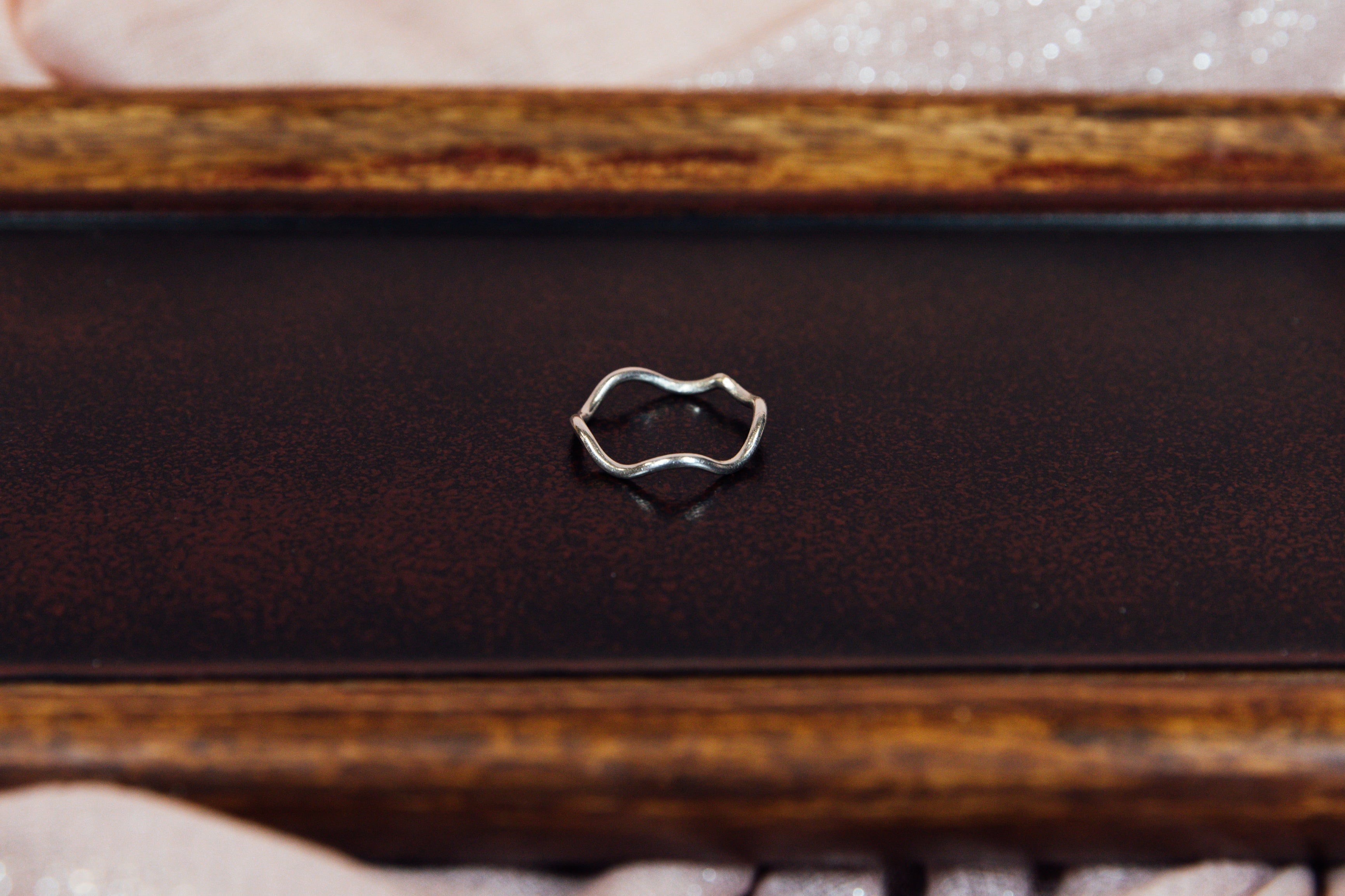Groovy Silver Ring