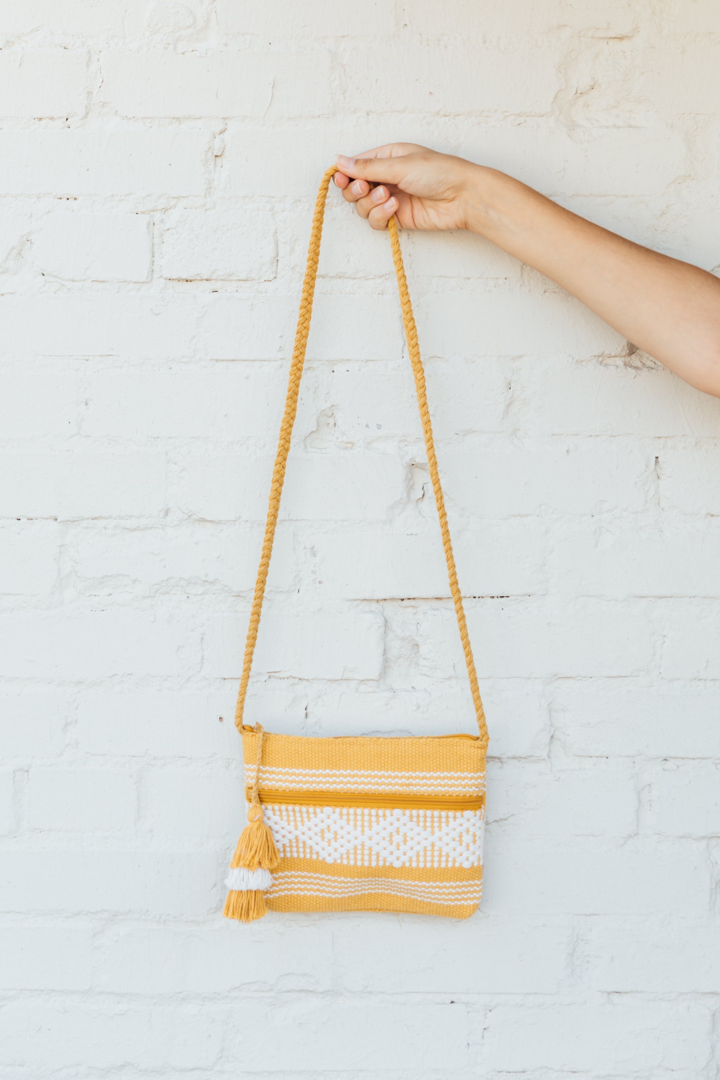 Mexican Woven Crossbody Bag
