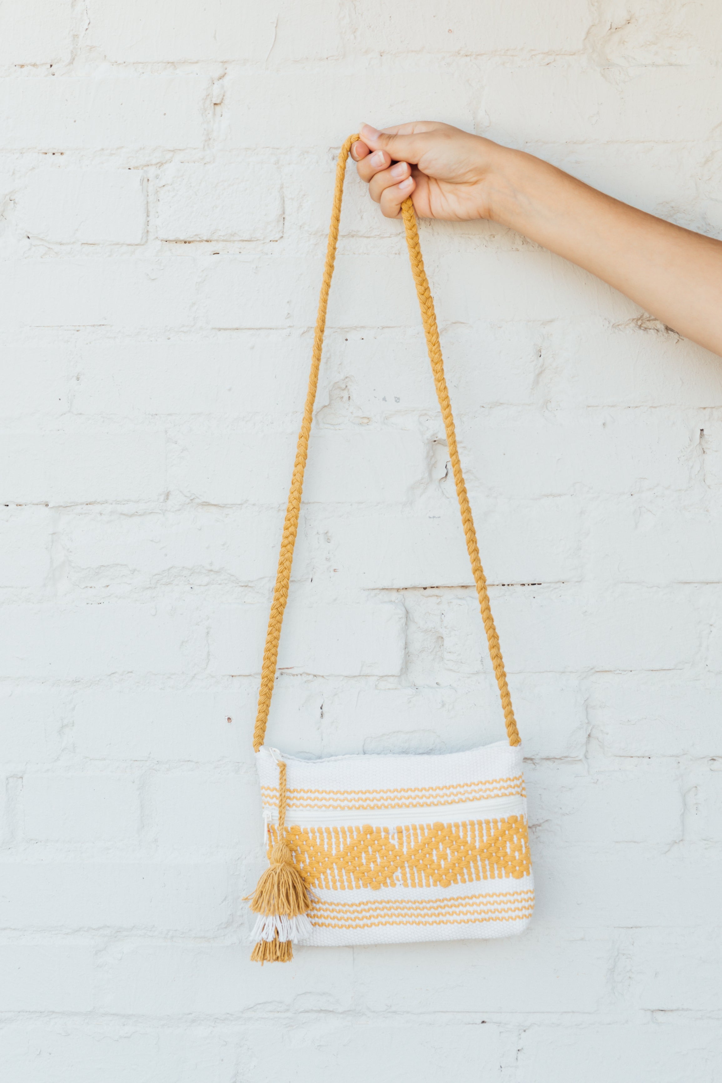 Mexican Woven Crossbody Bag