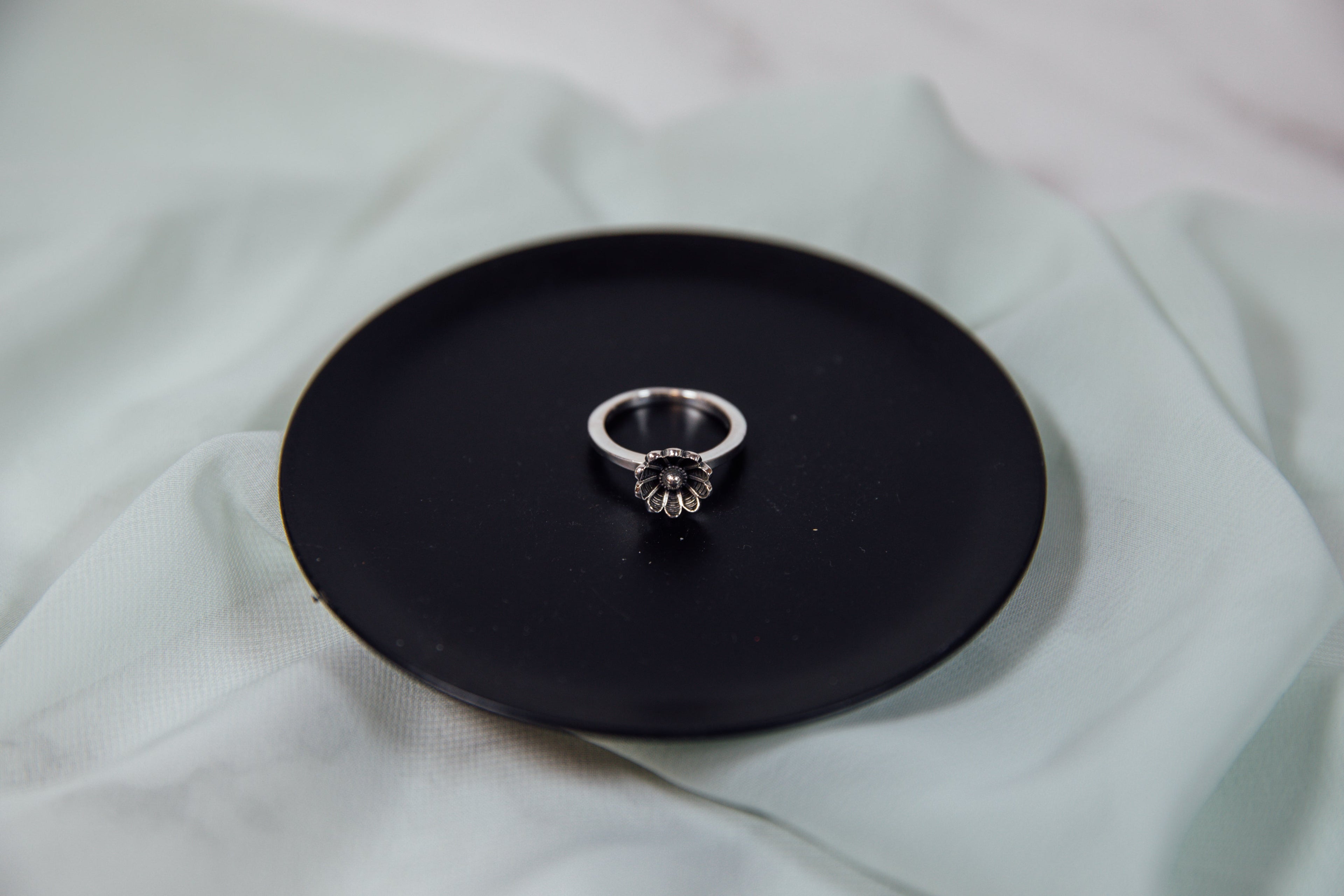 Flora Silver Ring