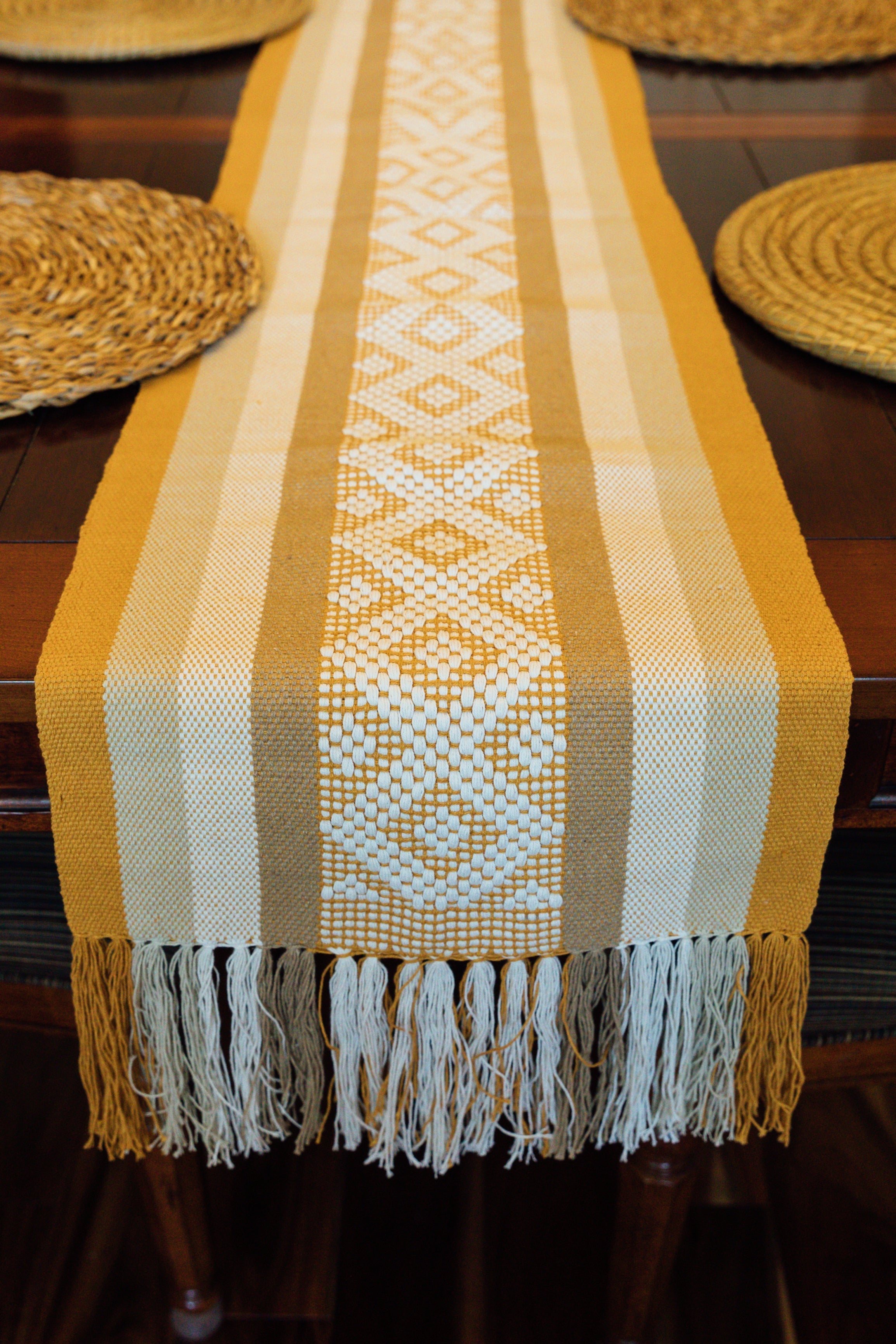 Short Mexican Woven Table Runners