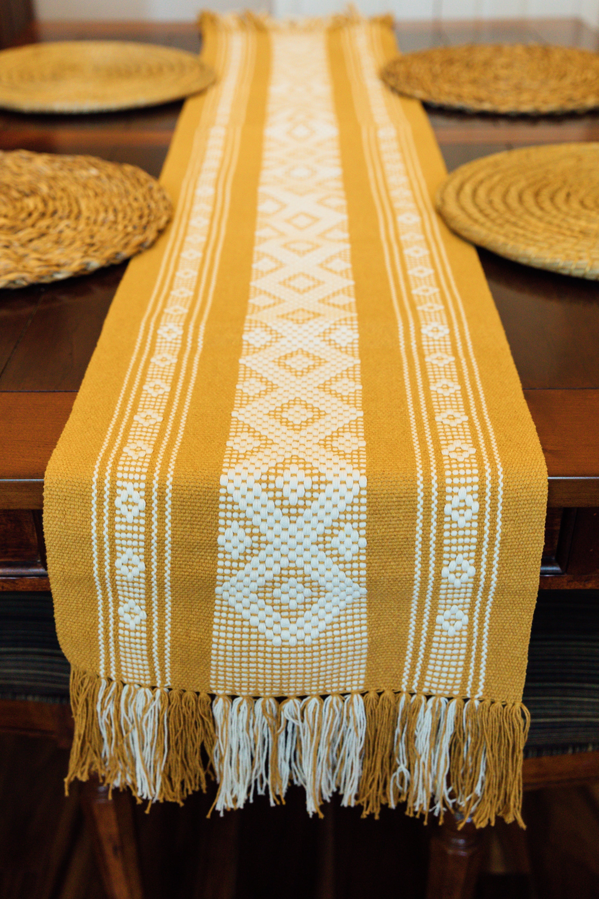 Short Mexican Woven Table Runners