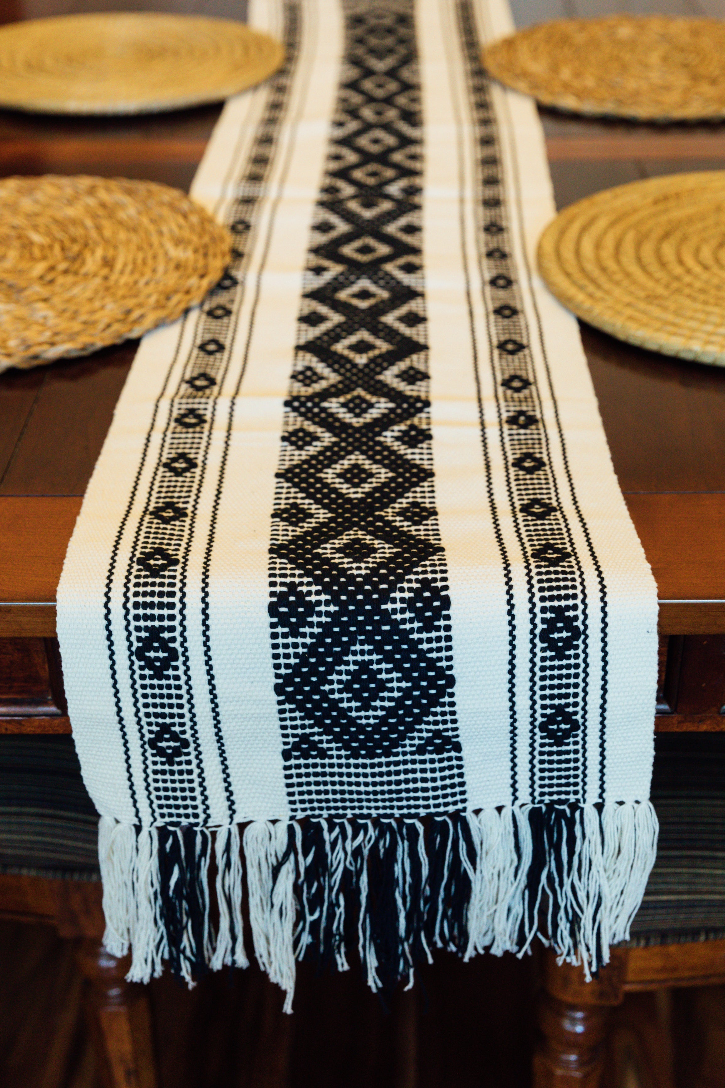 Short Mexican Woven Table Runners