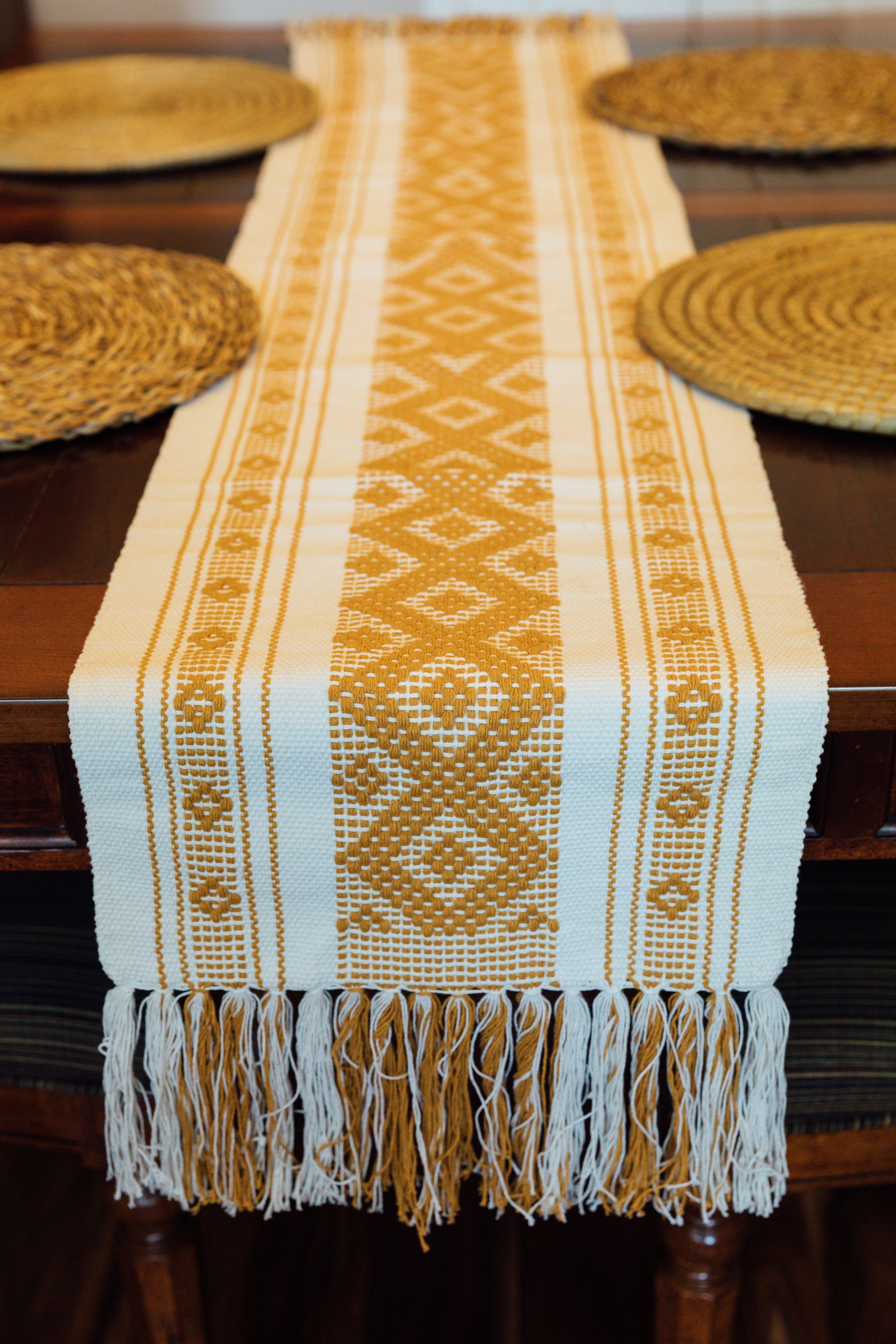 Short Mexican Woven Table Runners