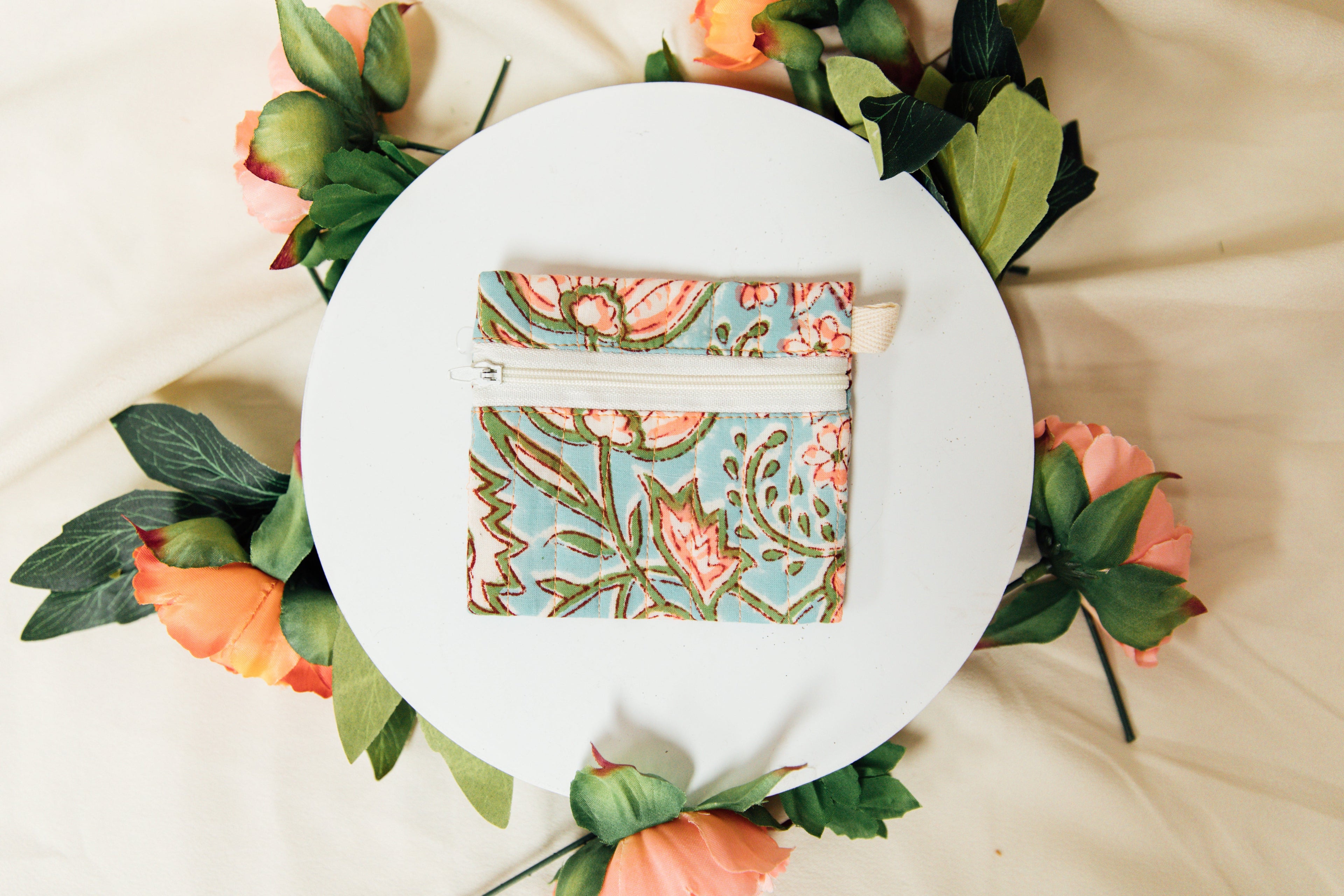 Block Printed Coin Purses