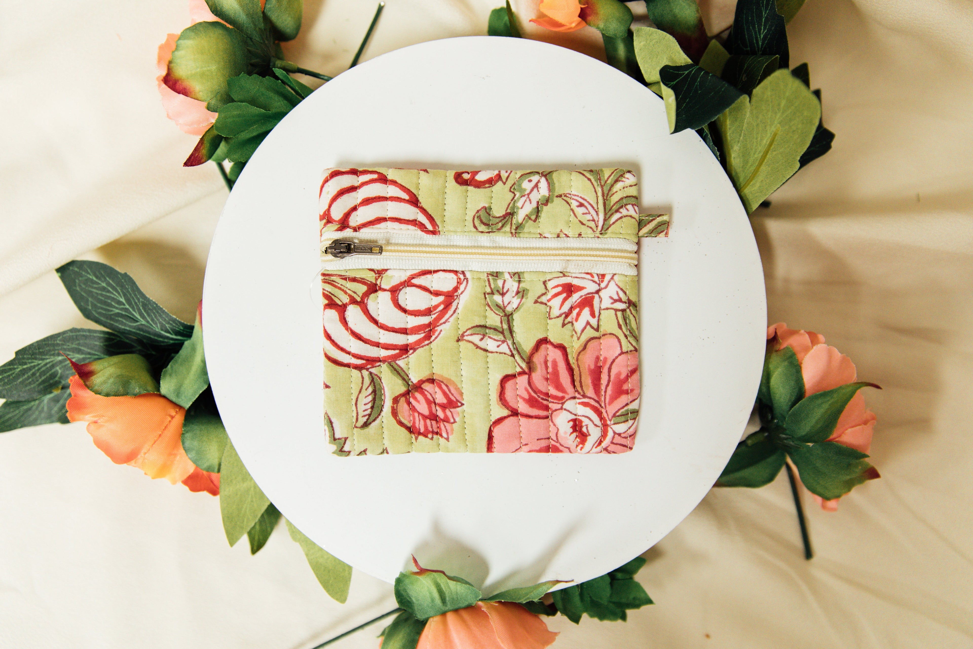 Block Printed Coin Purses
