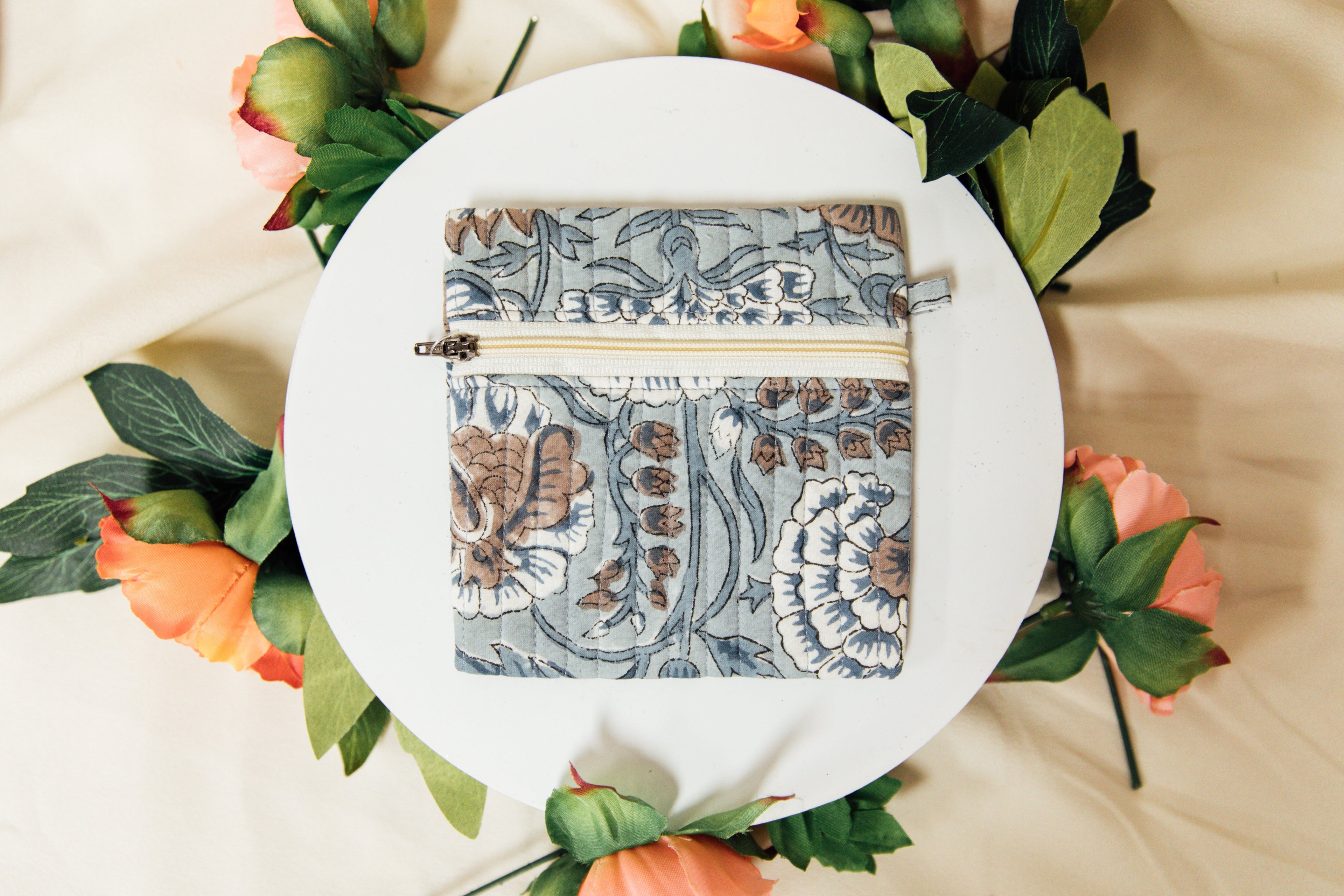 Block Printed Coin Purses