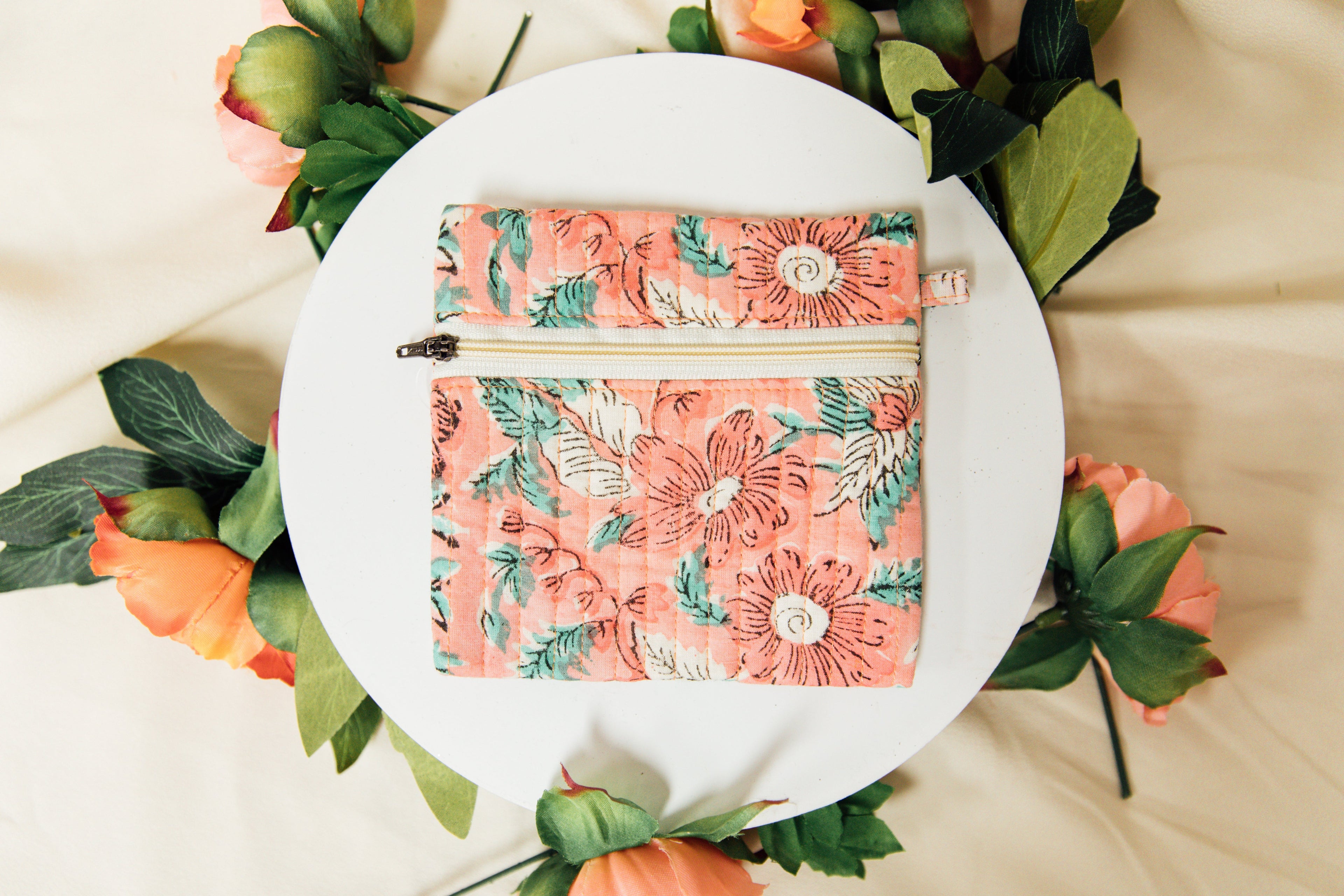 Block Printed Coin Purses