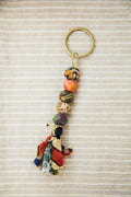 Patchwork Artisan Keychain