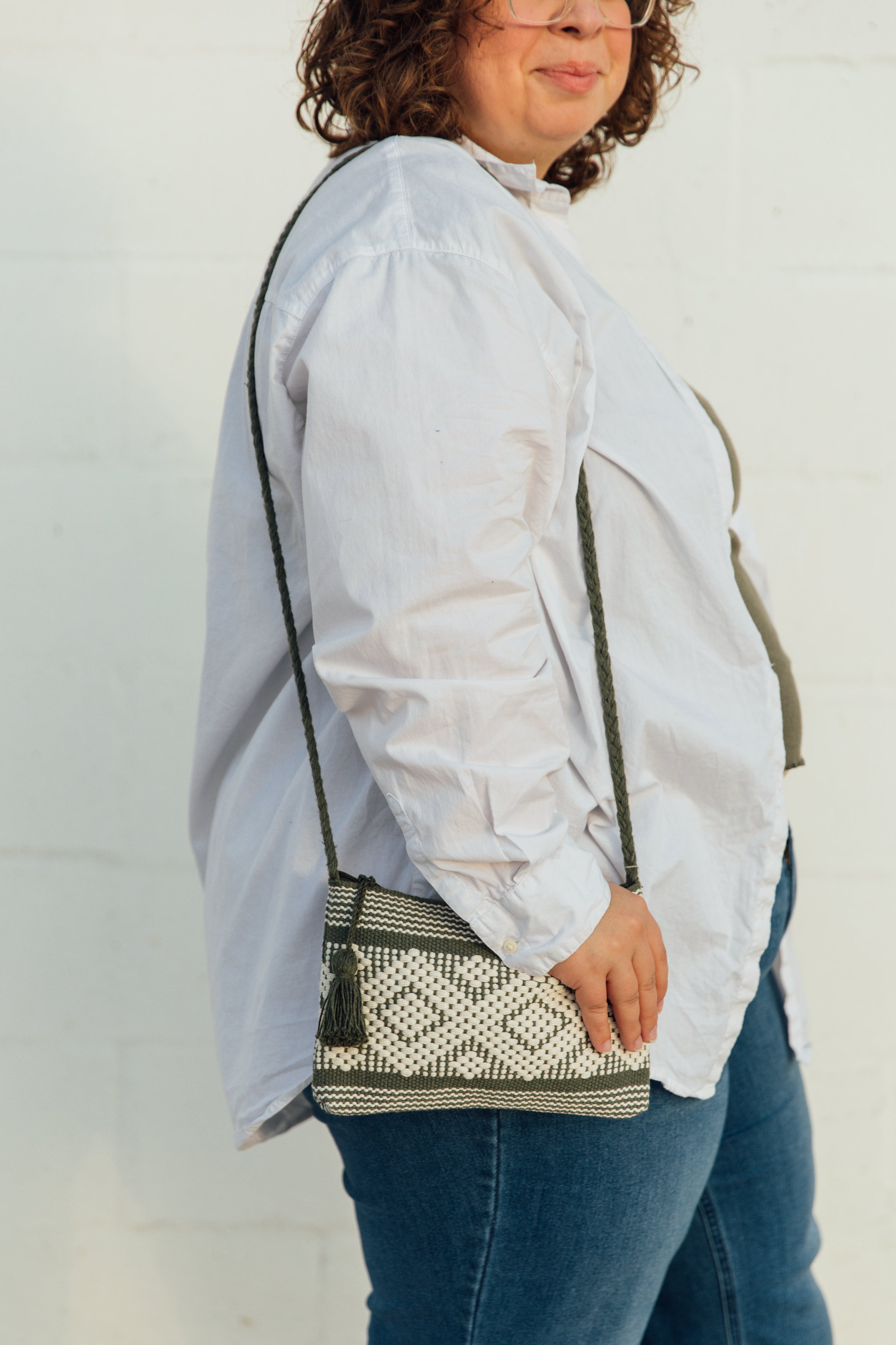 Mexican Woven Crossbody Bag