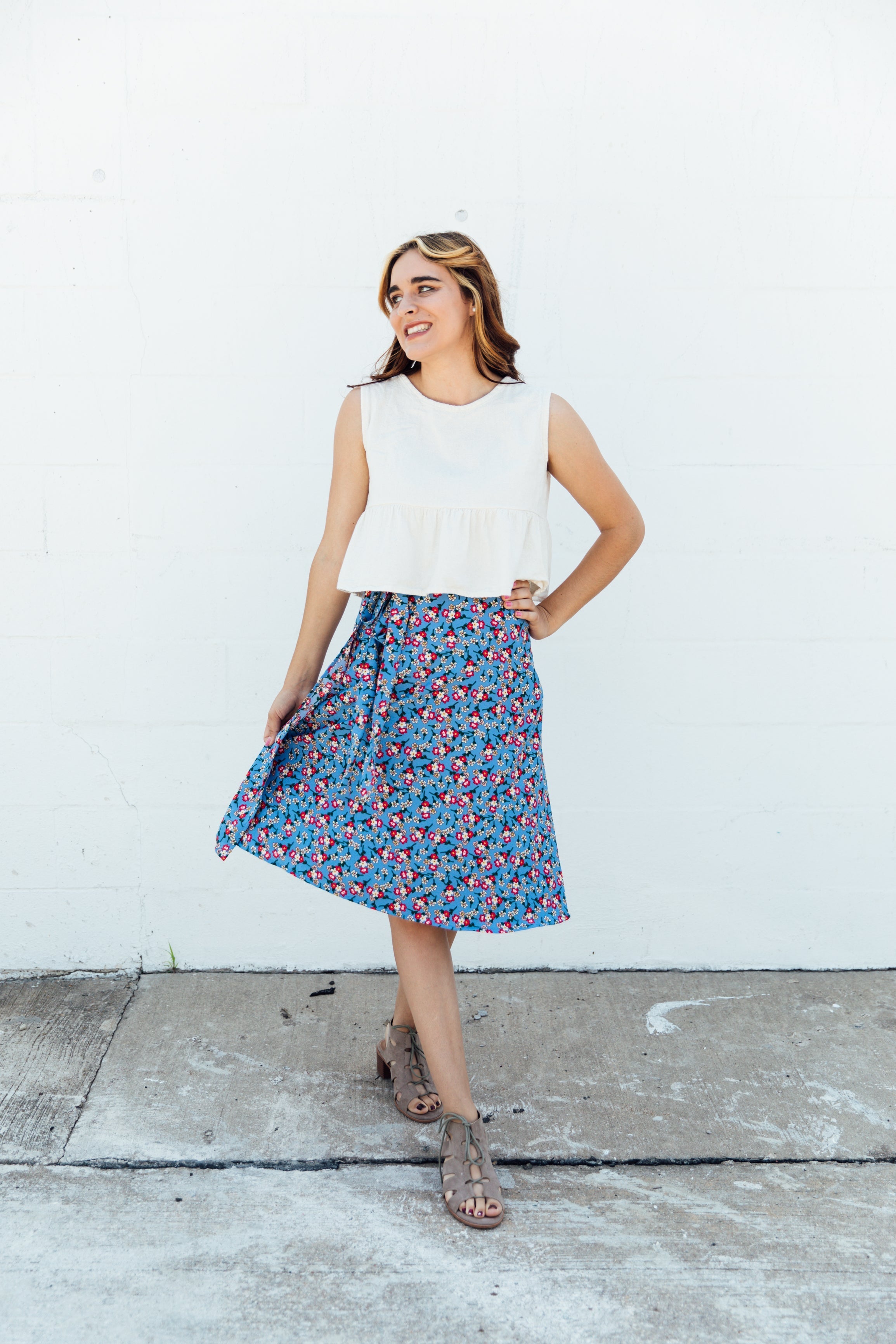 Midi Wrap Skirt