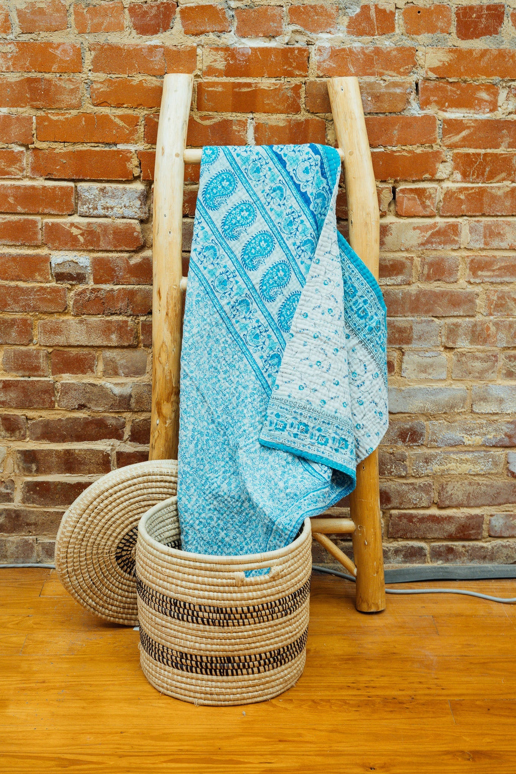 Kantha Baby Blanket
