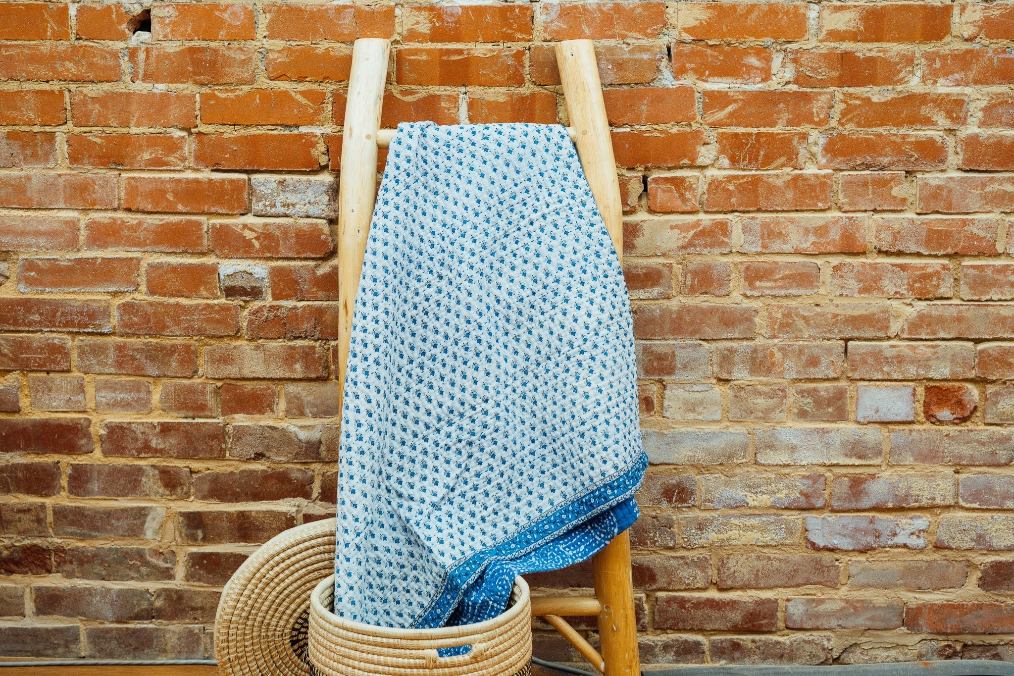 Kantha Baby Blanket