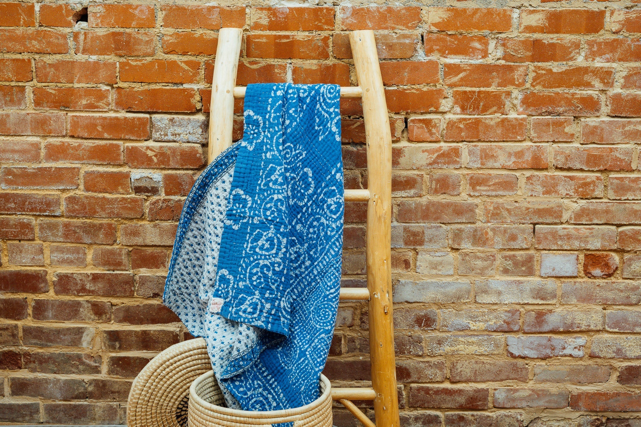 Kantha Baby Blanket