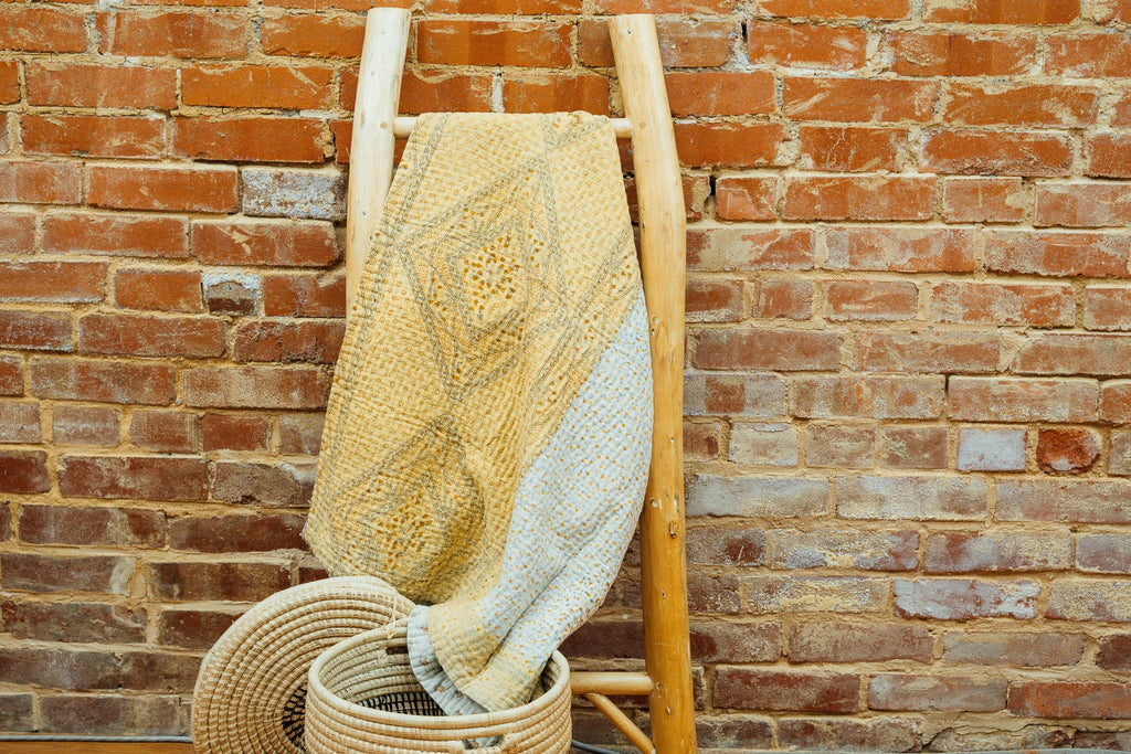 Kantha Baby Blanket