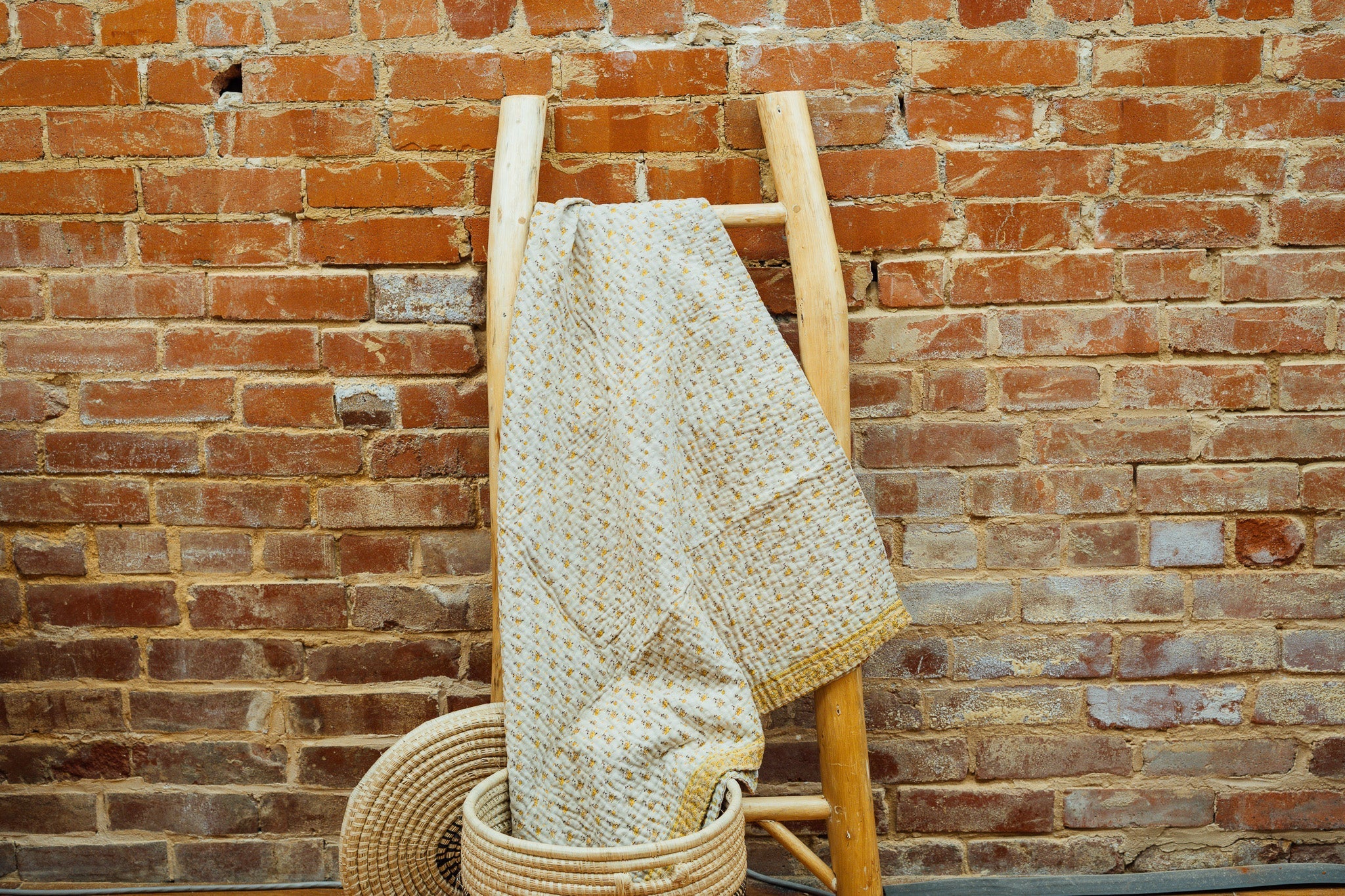 Kantha Baby Blanket