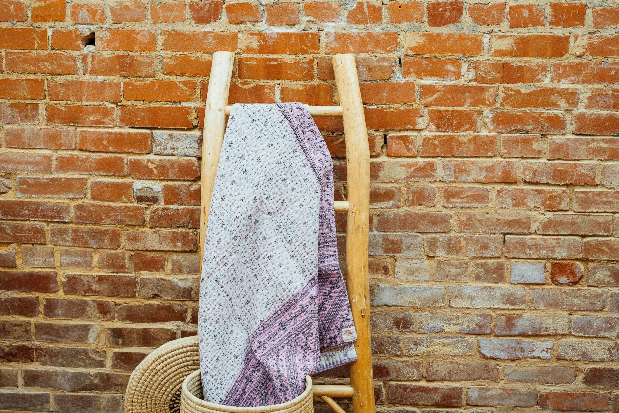 Kantha Baby Blanket