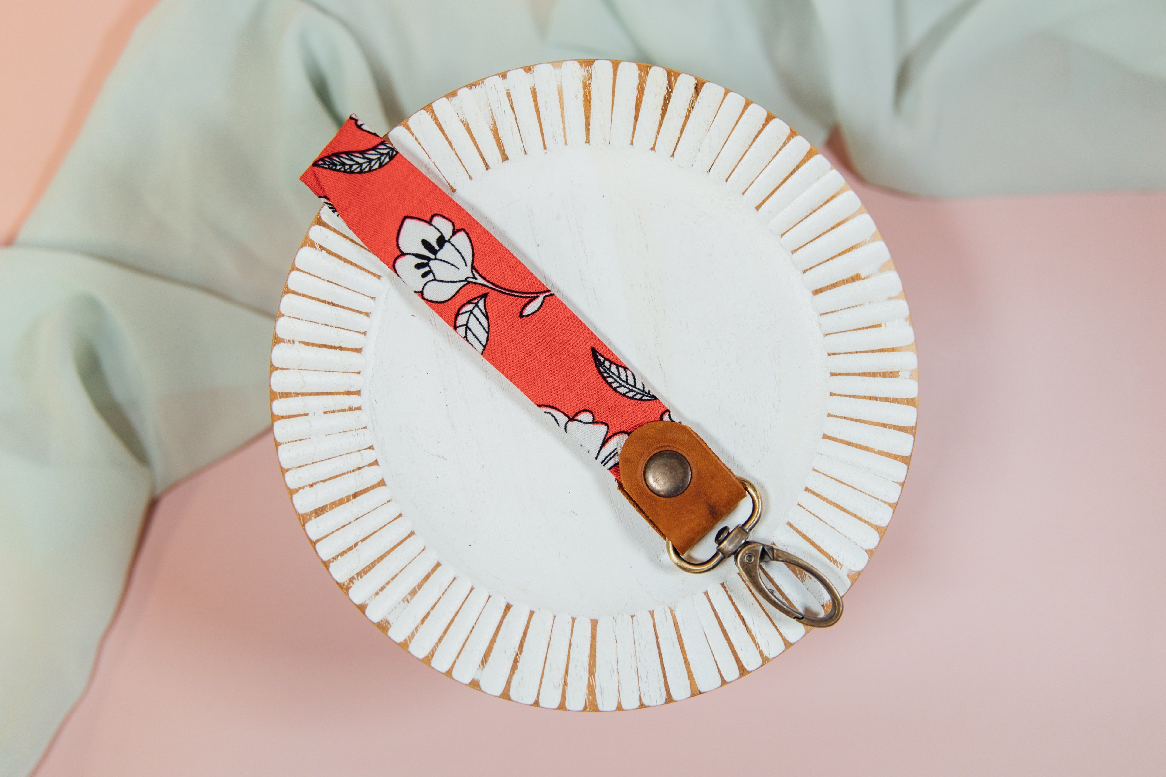 Thai Cloth Wrist Lanyard