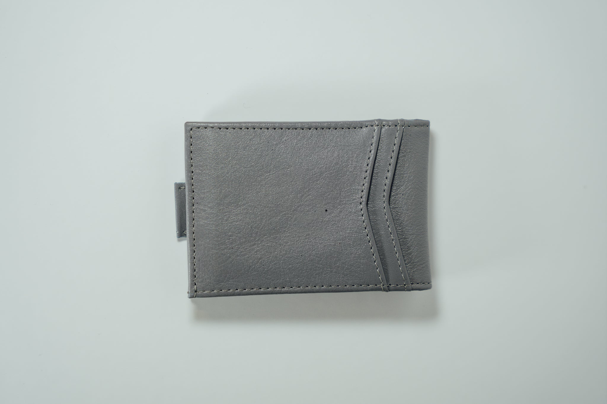 Pull Tab Leather Wallet