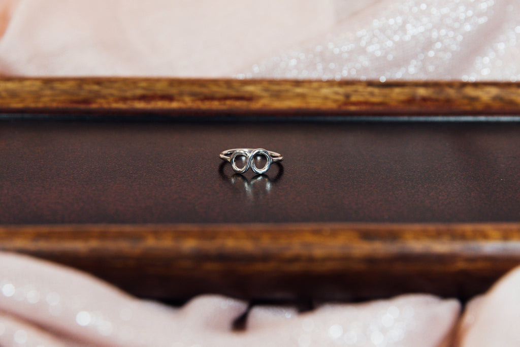 Infinity Loop Silver Ring