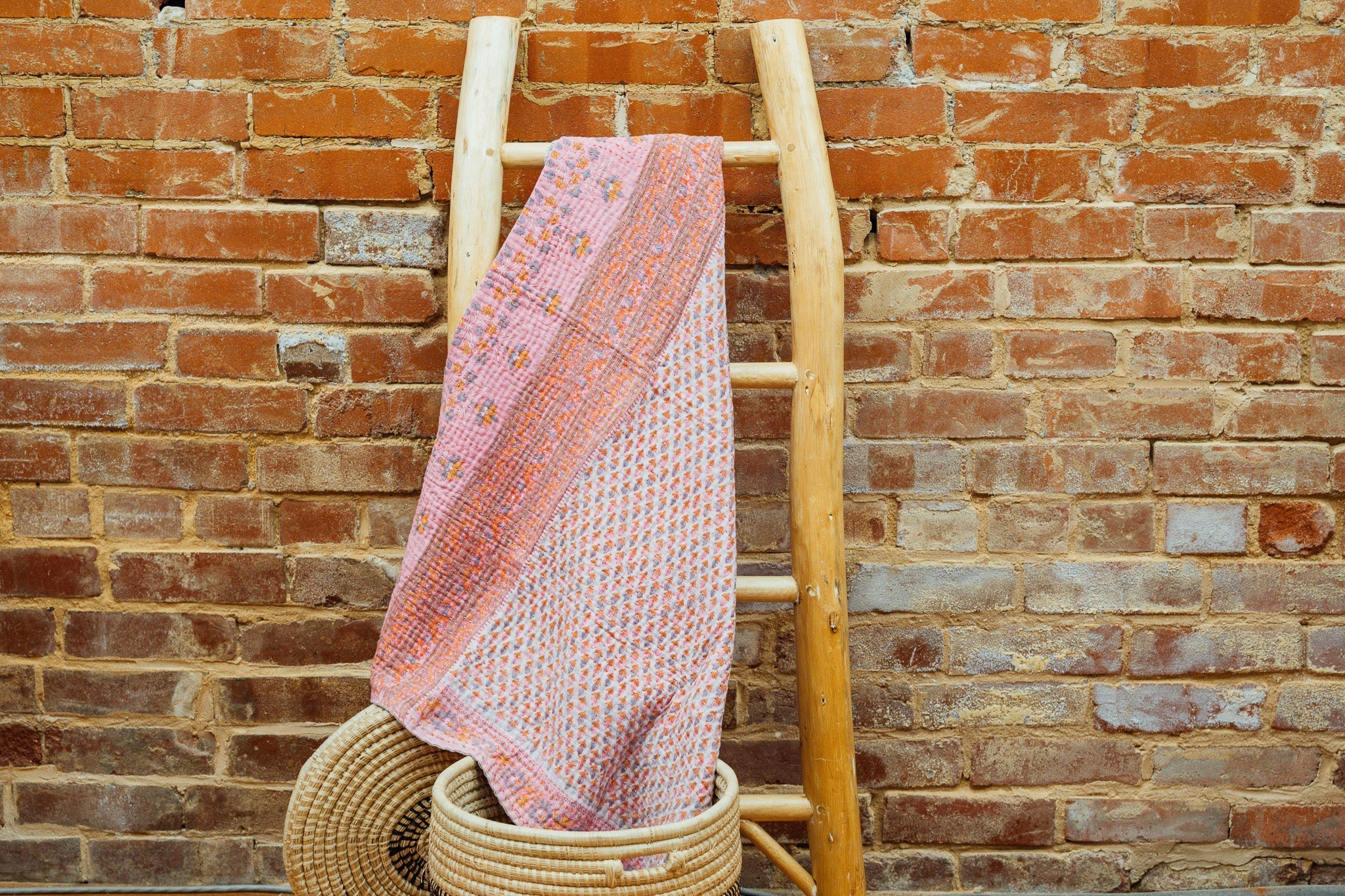 Kantha Baby Blanket