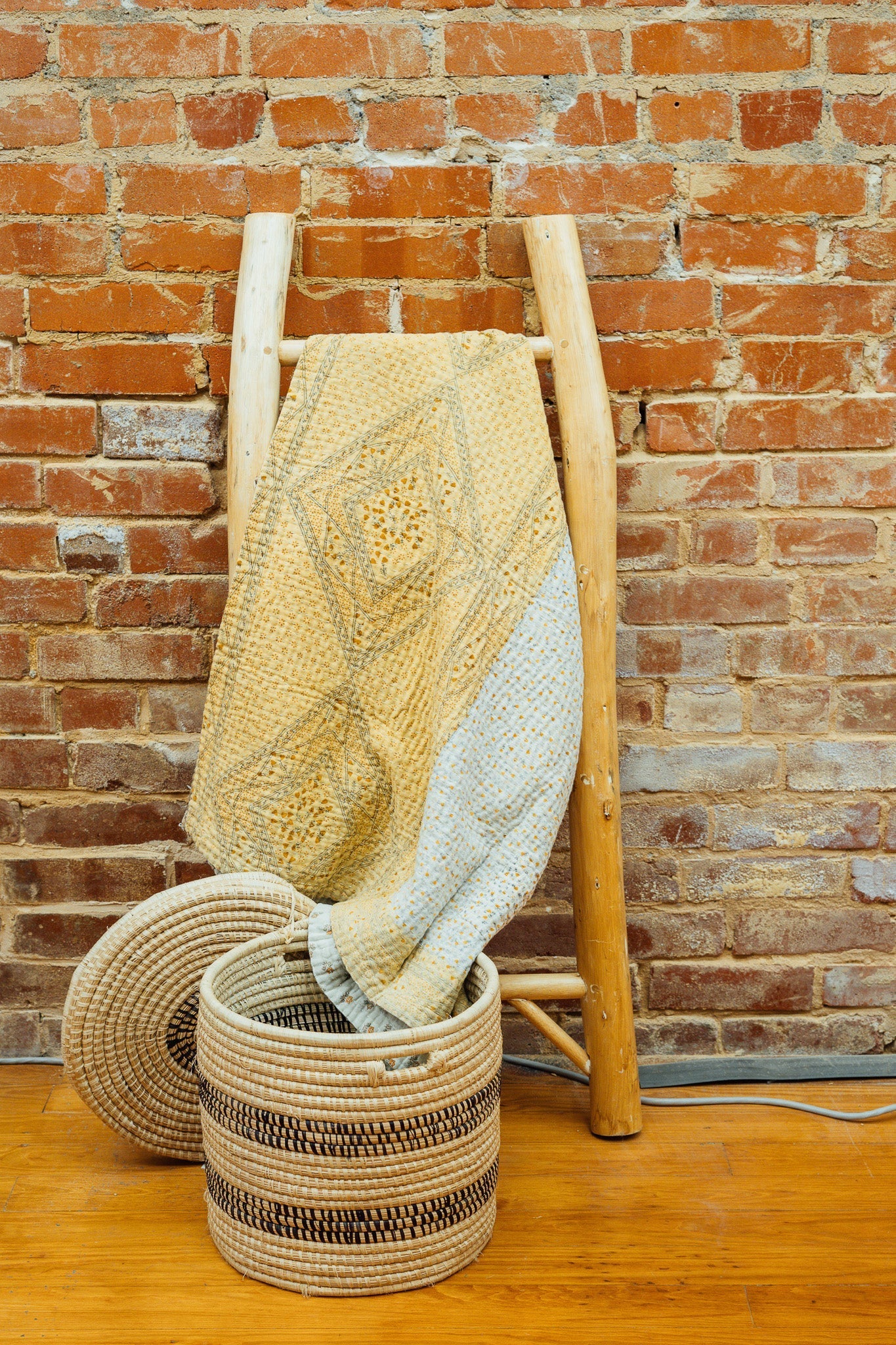 Kantha Baby Blanket