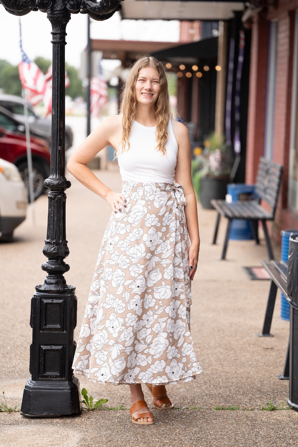 Maxi Wrap Skirt