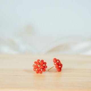 Cristal Beaded Studs