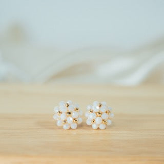 Cristal Beaded Studs
