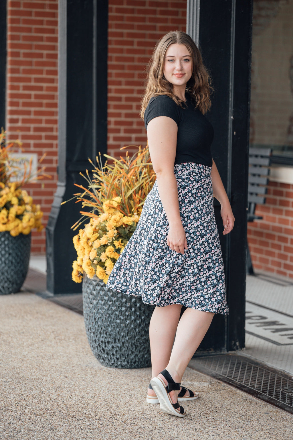 Midi Wrap Skirt