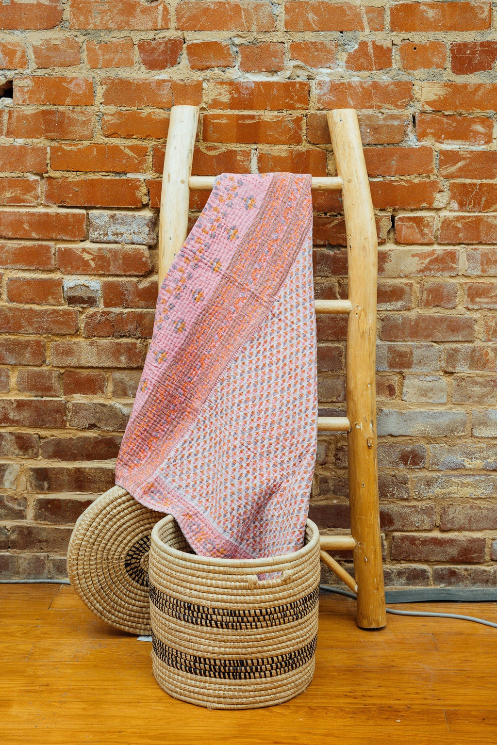 Kantha Baby Blanket
