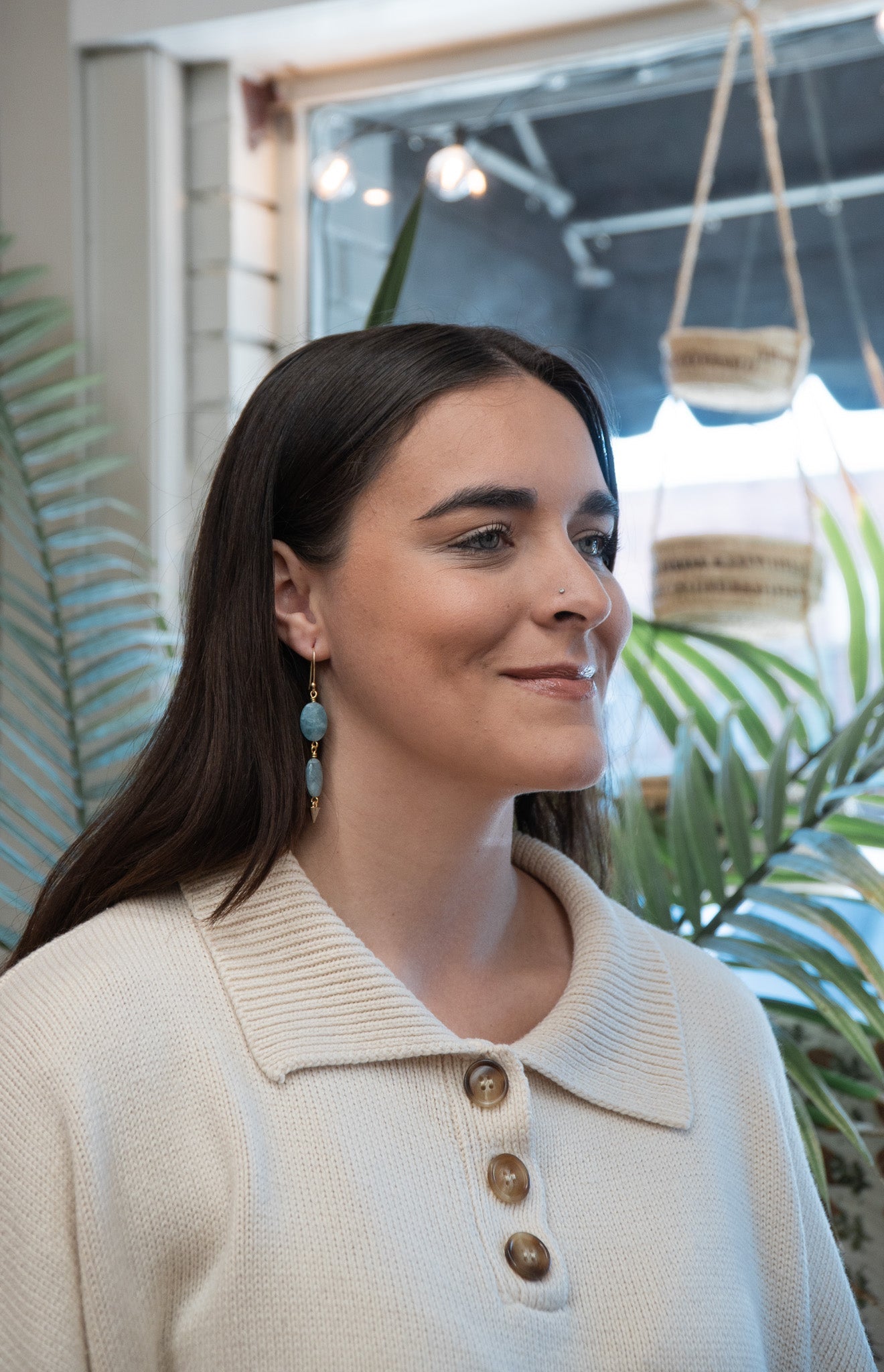 Samudra Drop Earrings