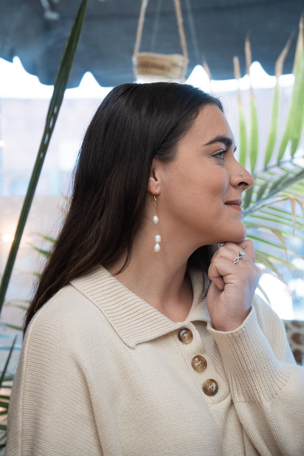 Kiran Pearl Earrings