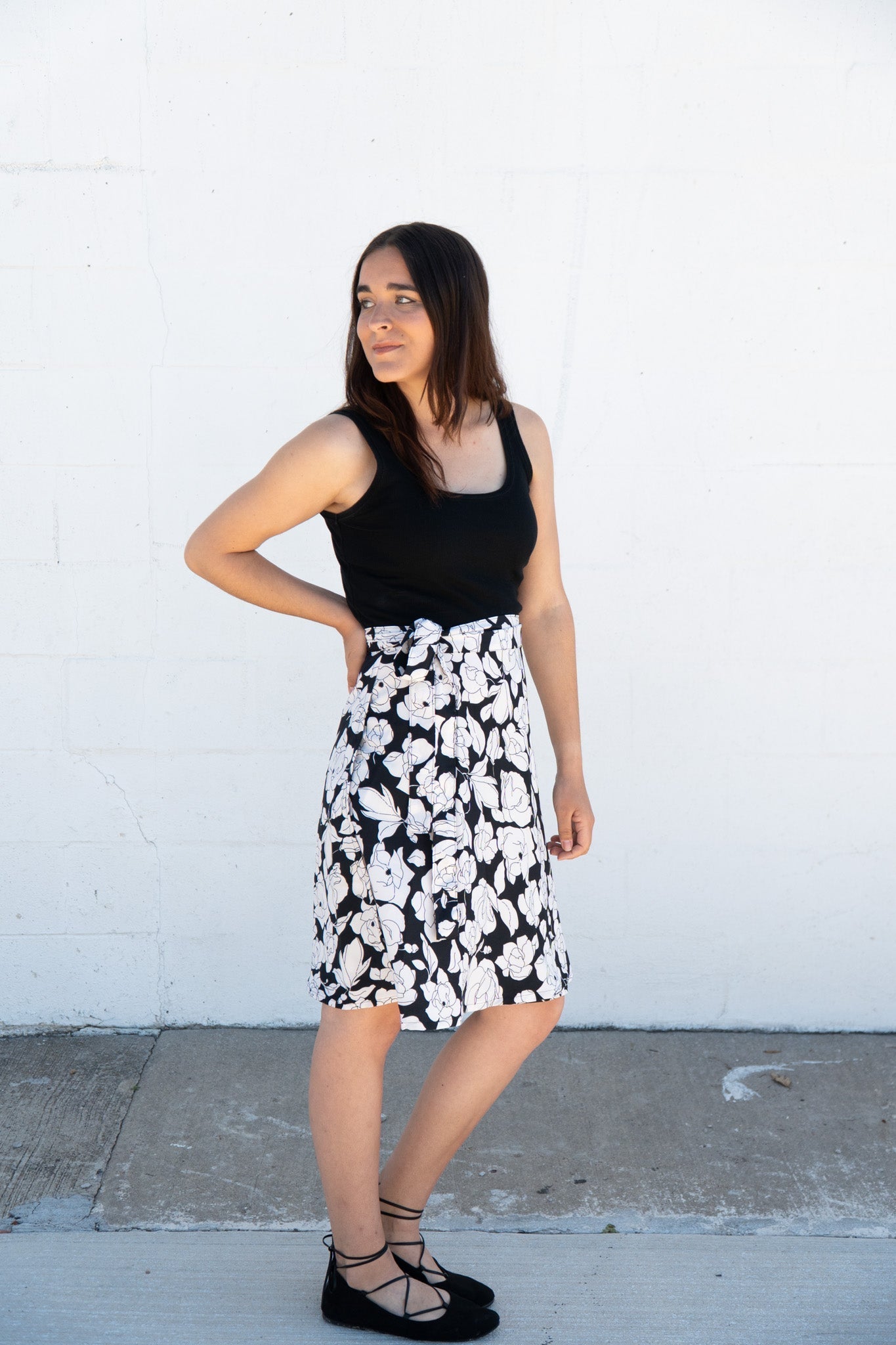 Midi Wrap Skirt