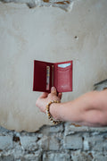 Slim Vertical Leather Wallet