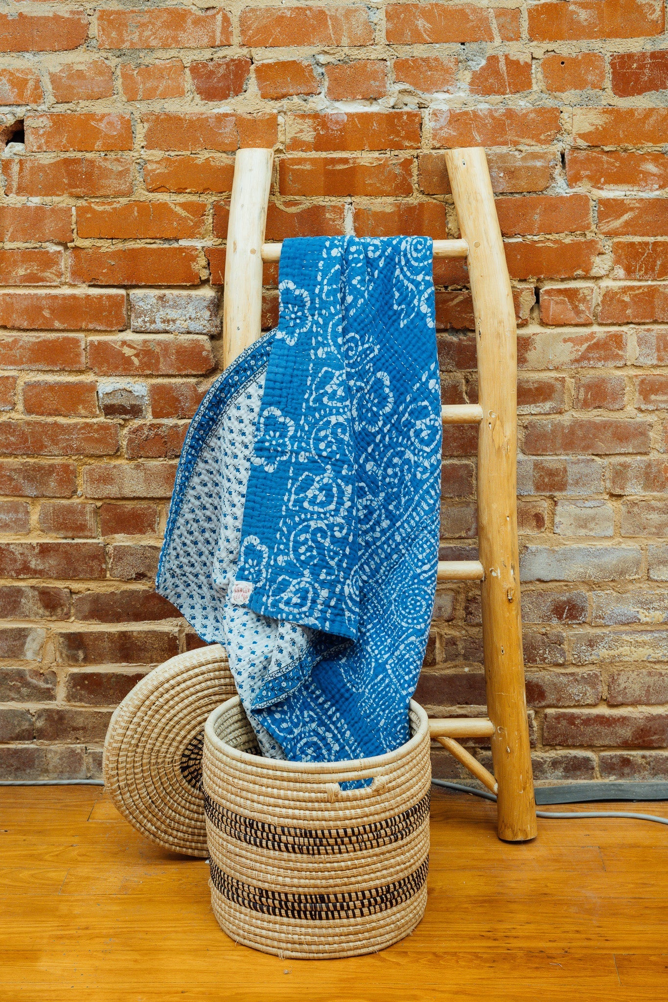 Kantha Baby Blanket