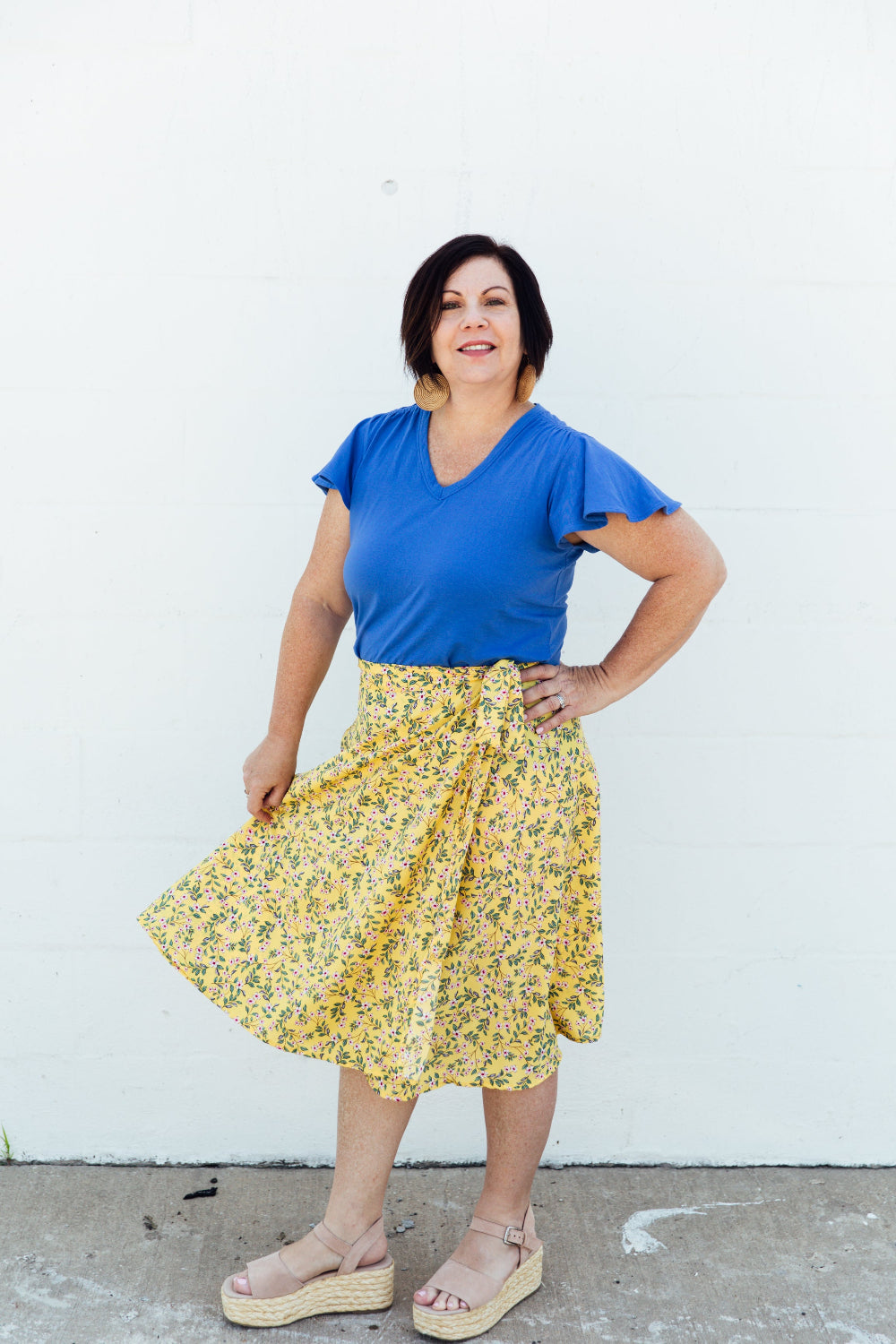 Midi Wrap Skirt